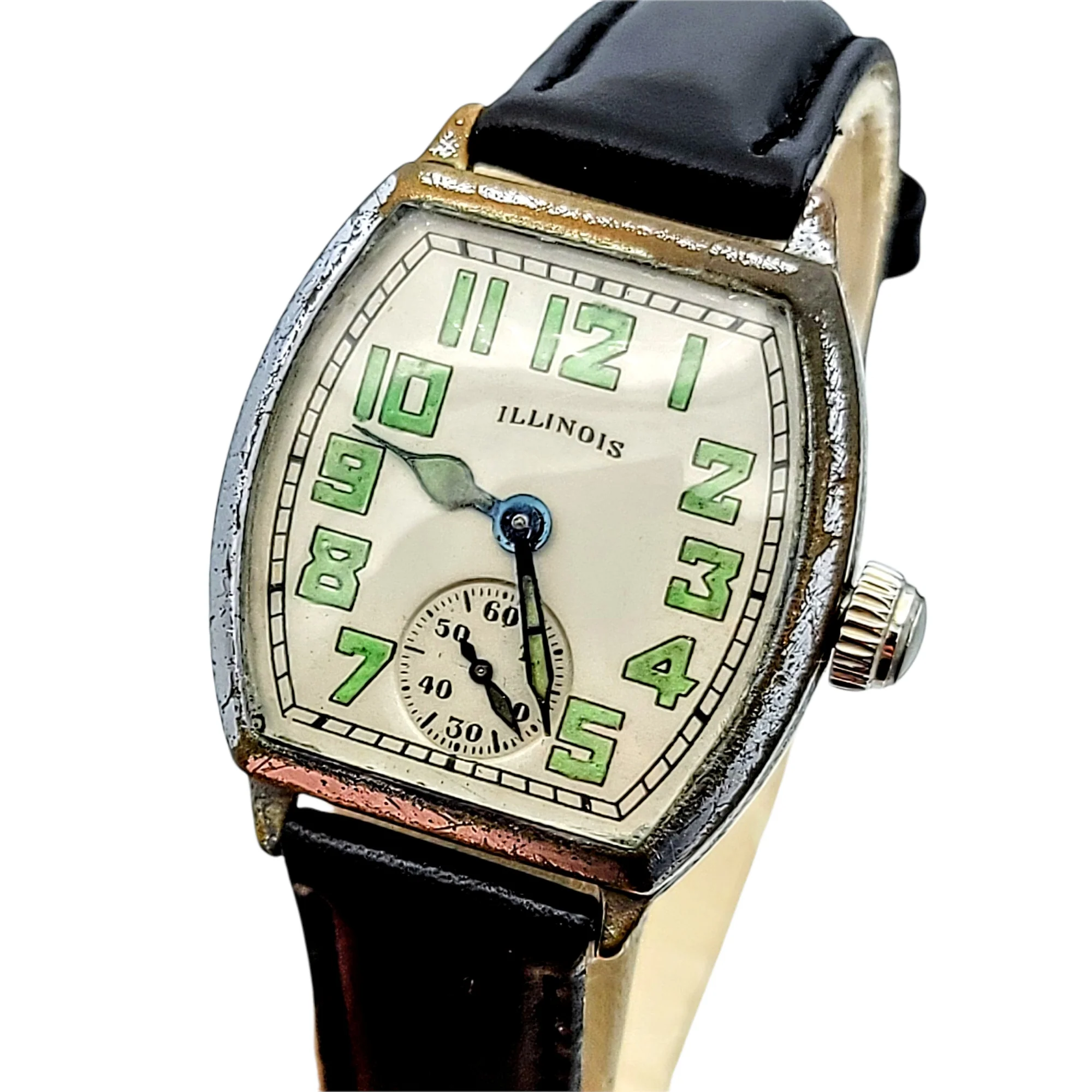 1932 ILLINOIS Whippet Watch Art Deco U.S.A. - Image 13