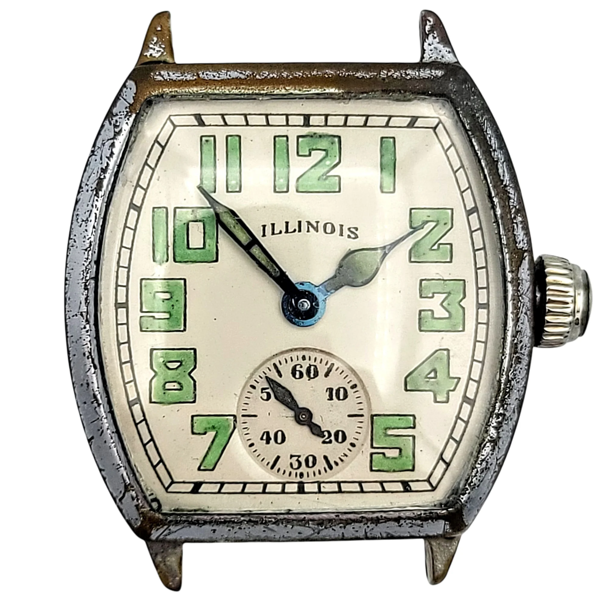 1932 ILLINOIS Whippet Watch Art Deco U.S.A. - Image 3