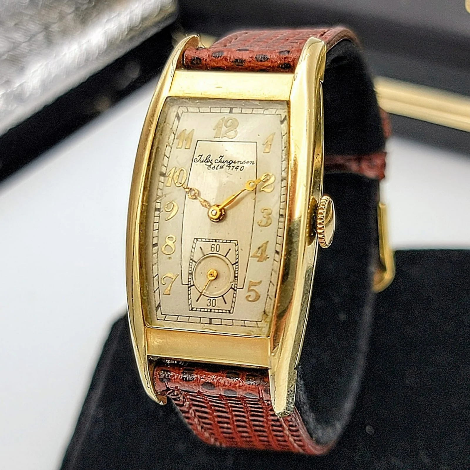 1940's Jules Jurgensen Watch - In BOX! - Image 12