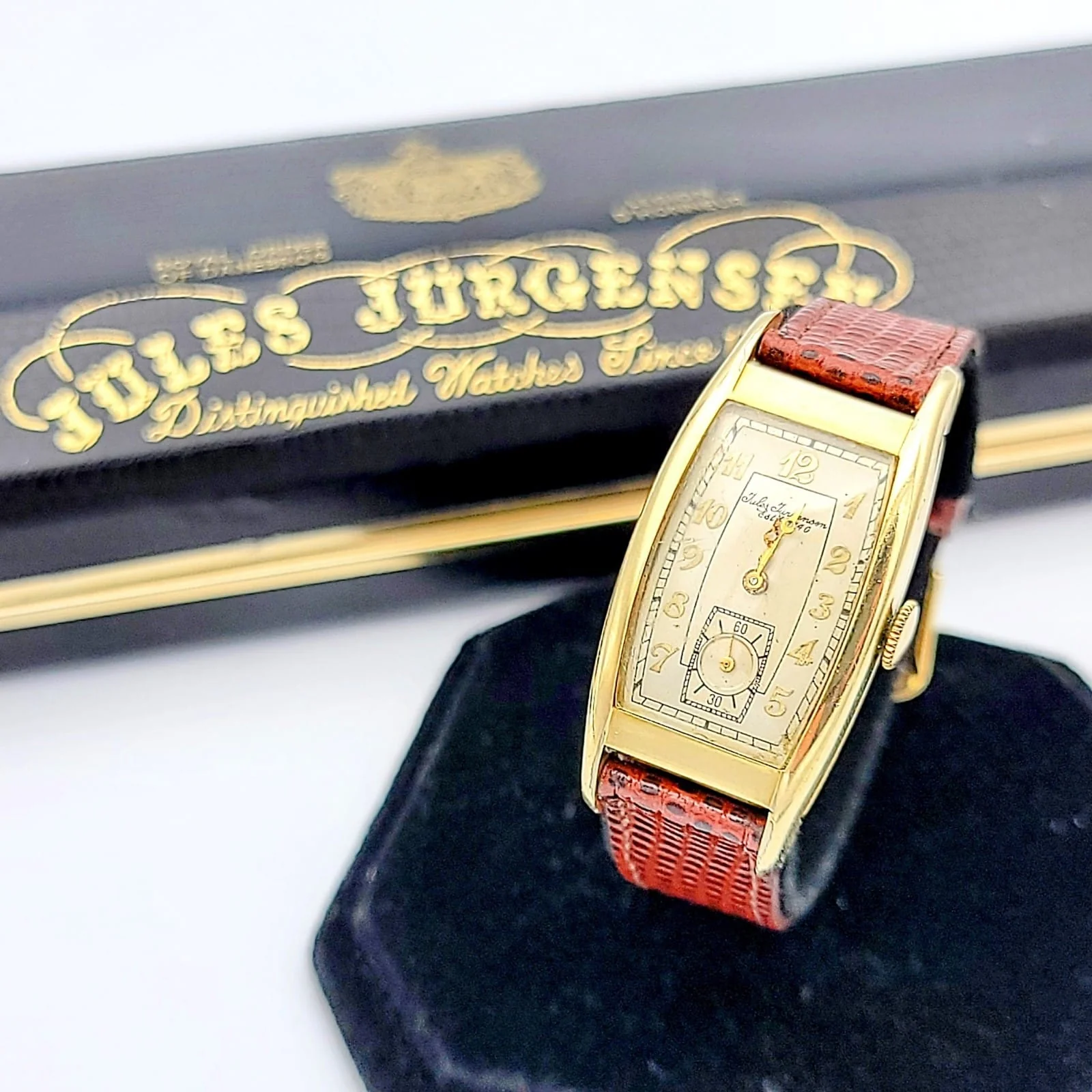 1940's Jules Jurgensen Watch - In BOX! - Image 13