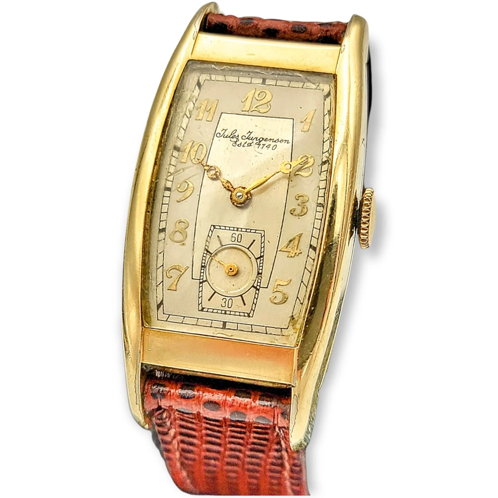 1940's Jules Jurgensen Watch - In BOX! - Image 8