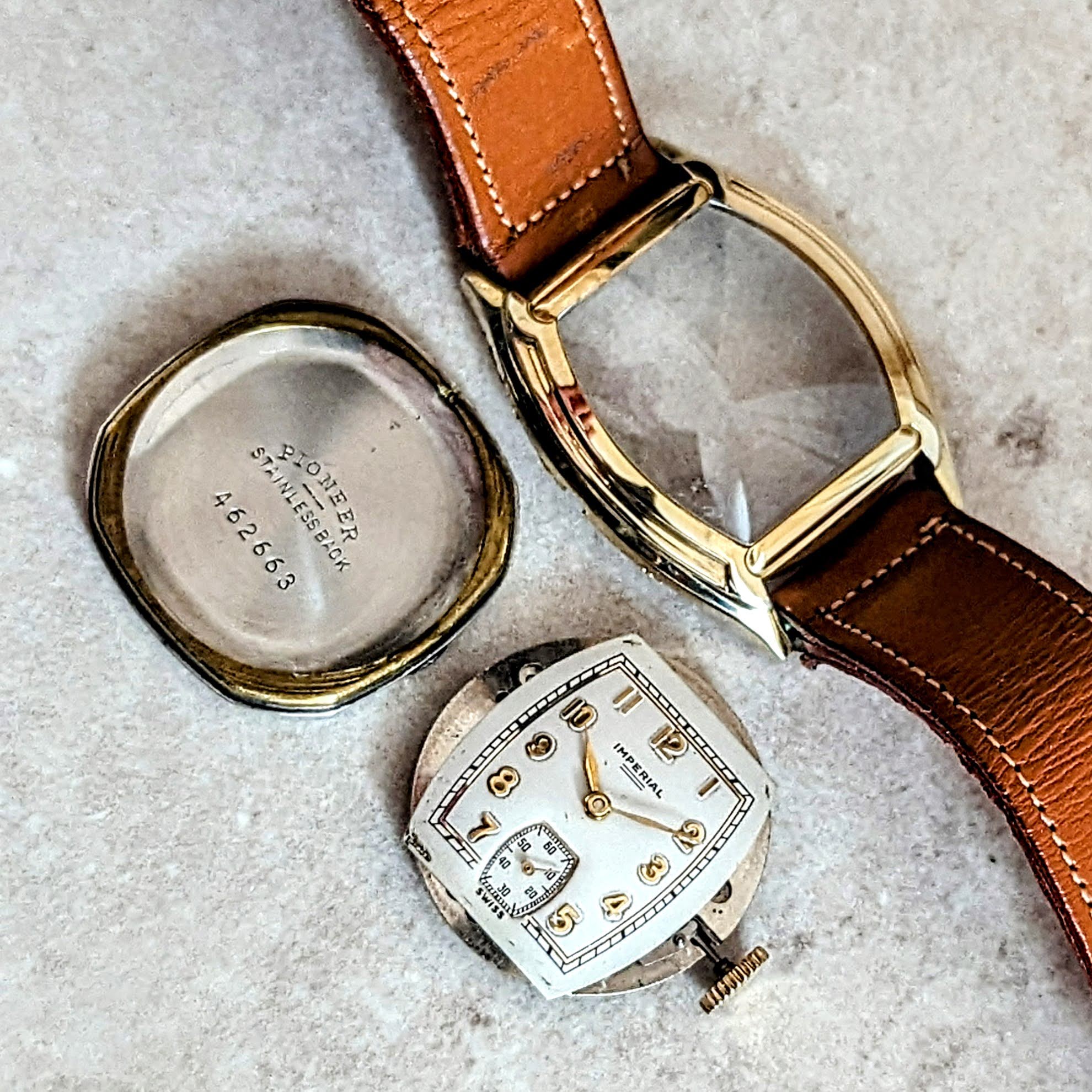 1941 IMPERIAL Watch Model 144 Cal. 1046 17 Jewels Vintage Wristwatch NOS! - Image 15