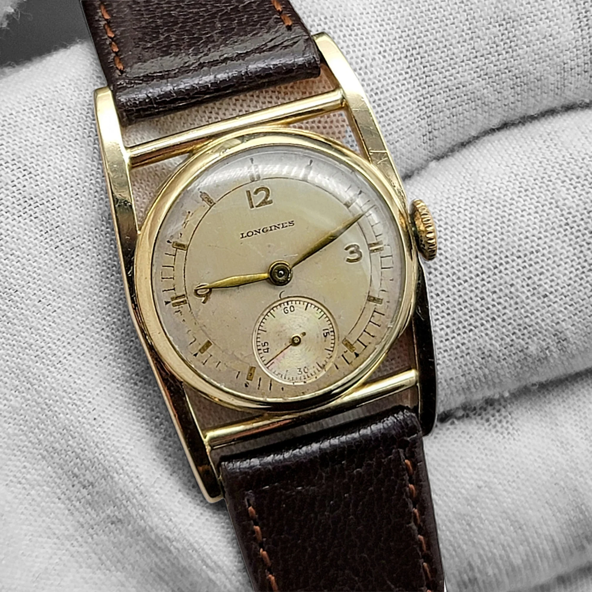 1942 LONGINES Mainliner Watch Cal. 10L Swiss Made - Image 12