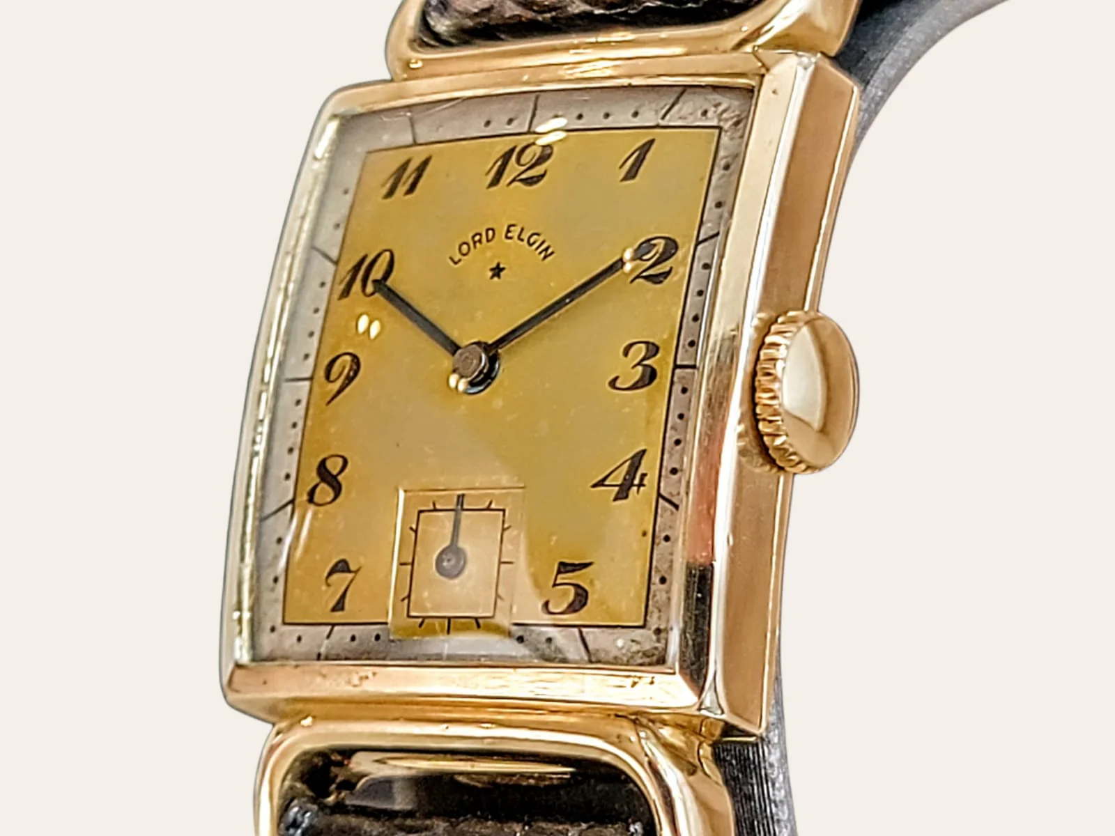 1945 Lord Elgin 21J Fancy Lugs and Dial - Image 11