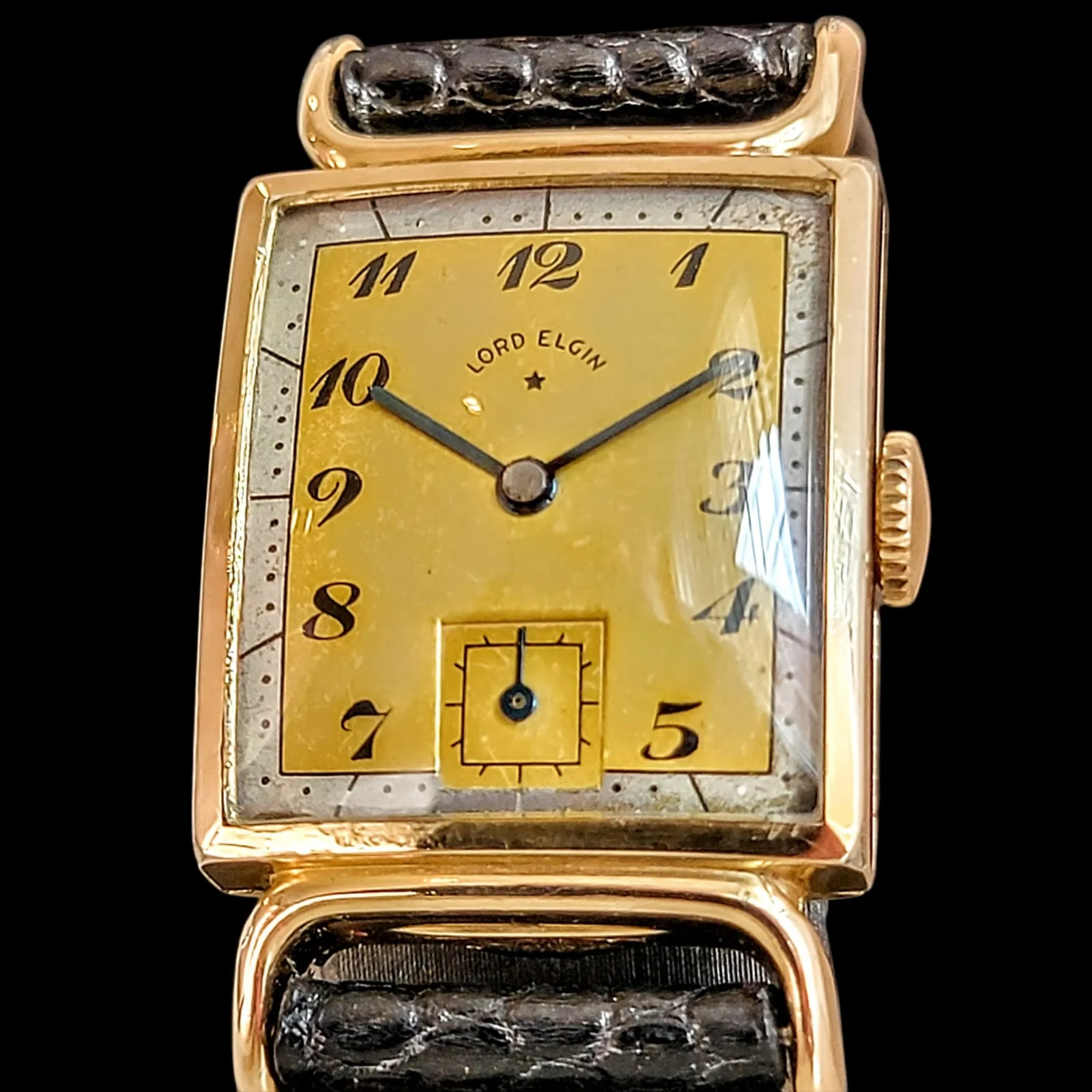1945 Lord Elgin 21J Fancy Lugs and Dial - Image 12