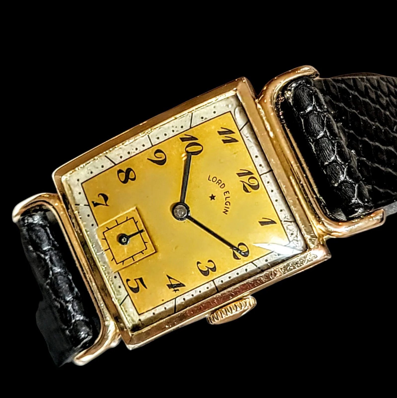 1945 Lord Elgin 21J Fancy Lugs and Dial - Image 15