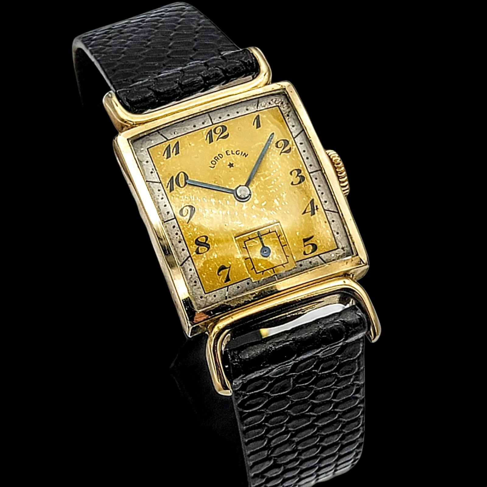 1945 Lord Elgin 21J Fancy Lugs and Dial - Image 3