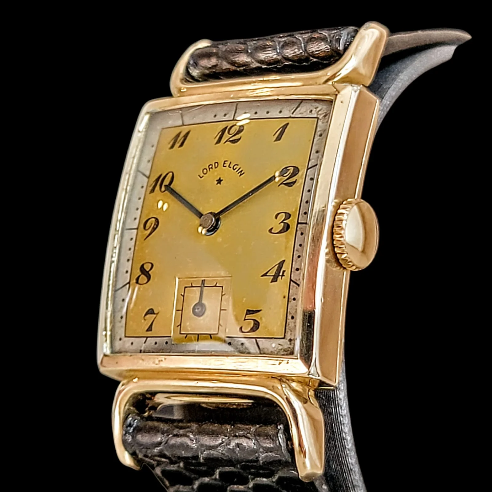 1945 Lord Elgin 21J Fancy Lugs and Dial - Image 5