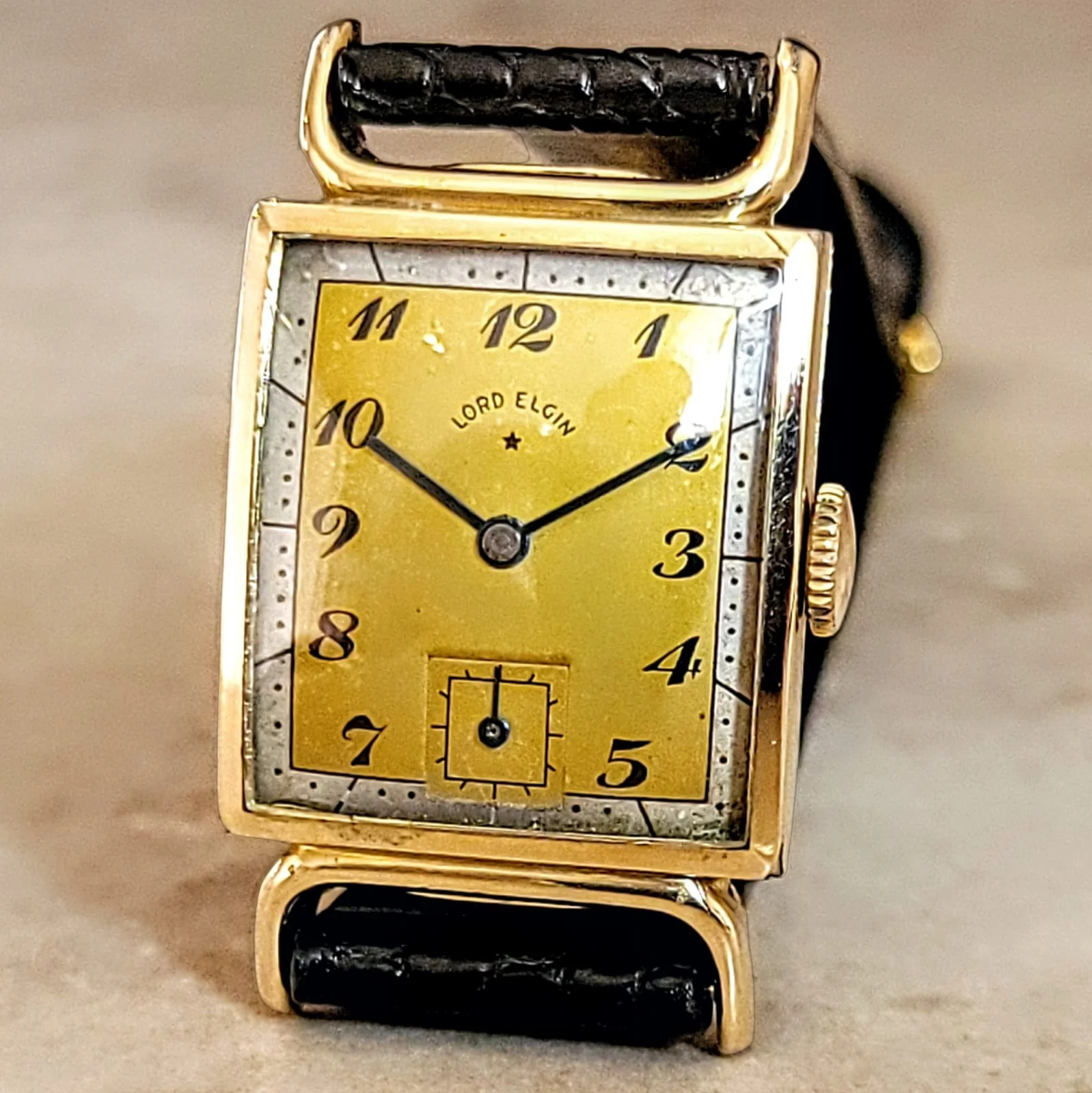 1945 Lord Elgin 21J Fancy Lugs and Dial - Image 8