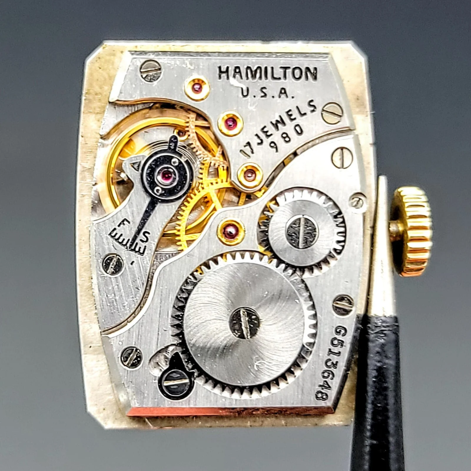 HAMILTON 1946 Myron U.S.A. Made - Image 11