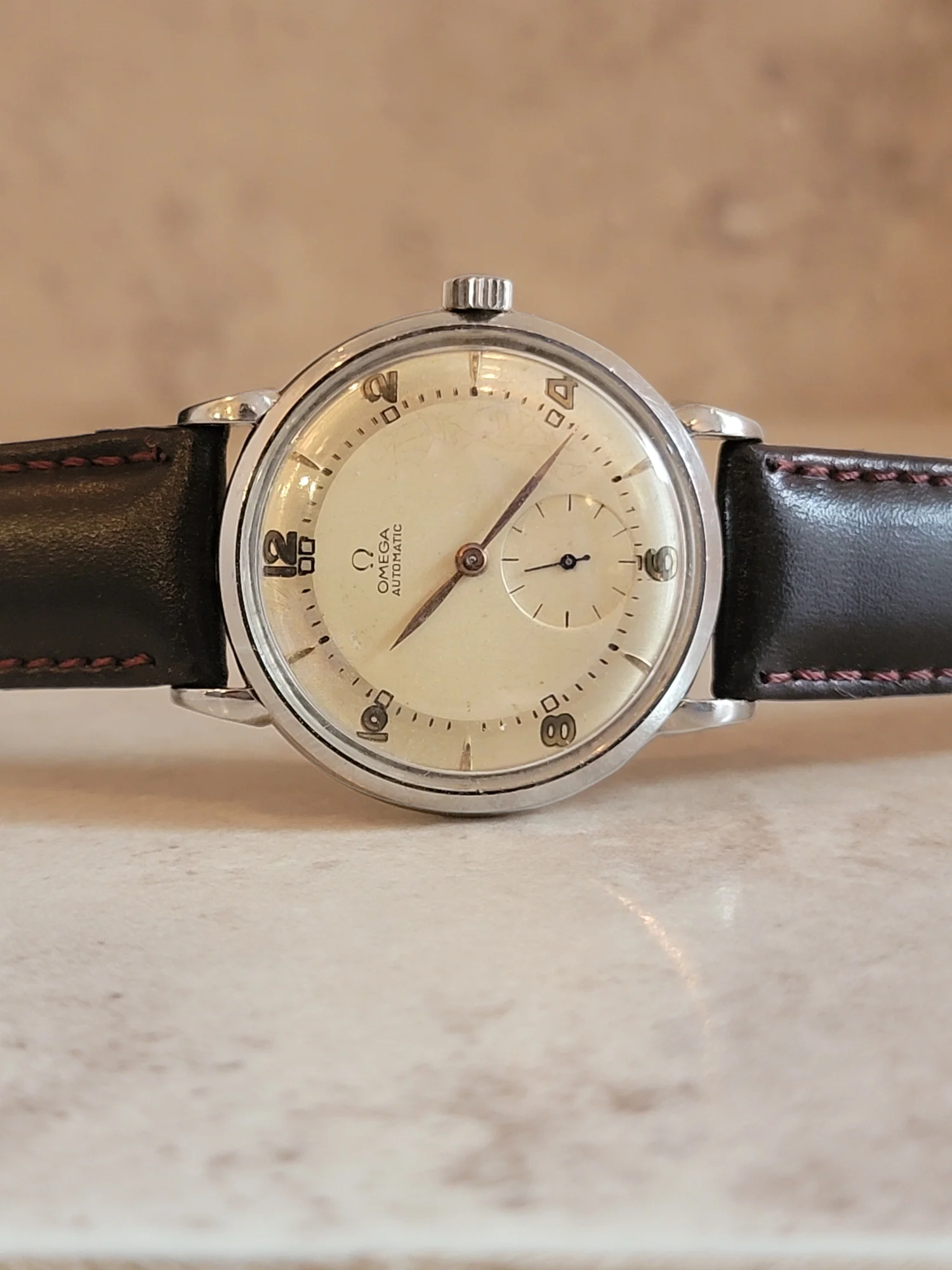 1949 OMEGA Bumper Automatic Watch Cal. 332 Ref. 2398-3 - Image 7