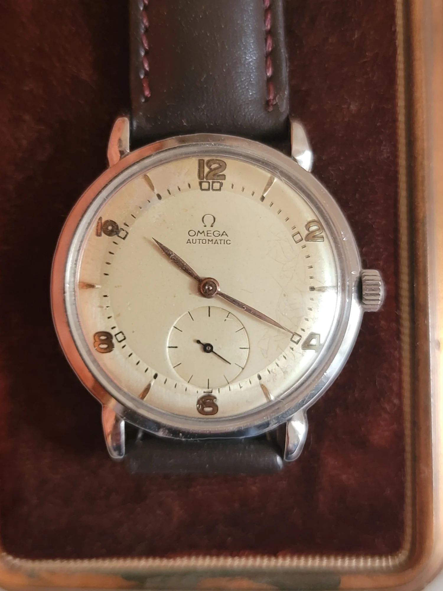 1949 OMEGA Bumper Automatic Watch Cal. 332 Ref. 2398-3 - Image 8