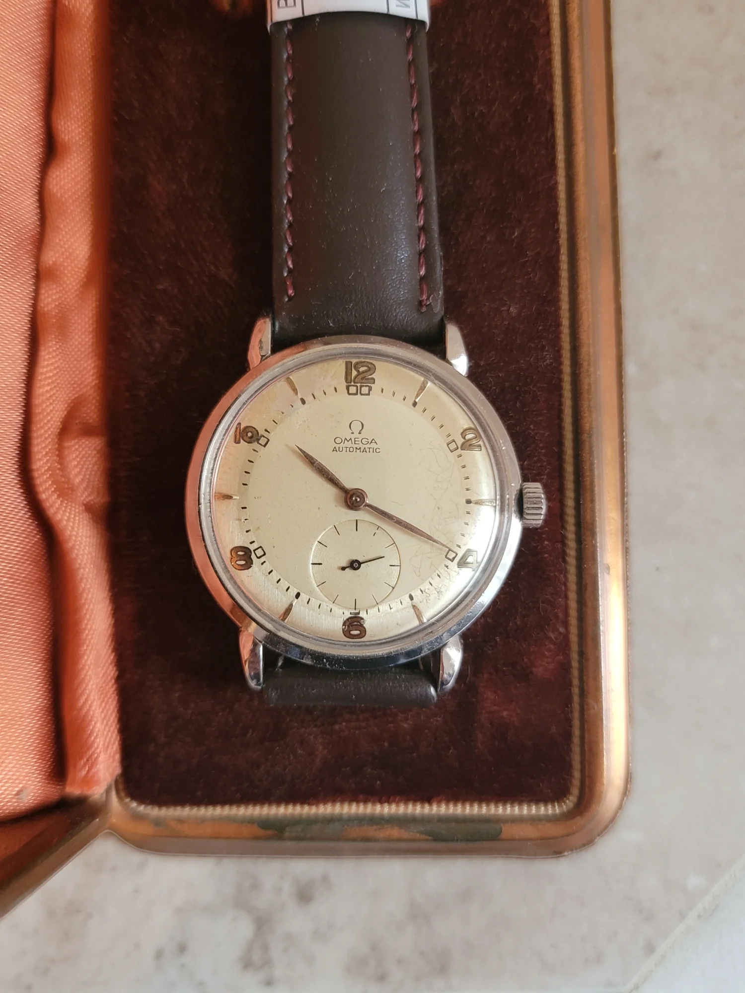 1949 OMEGA Bumper Automatic Watch Cal. 332 Ref. 2398-3 - Image 9