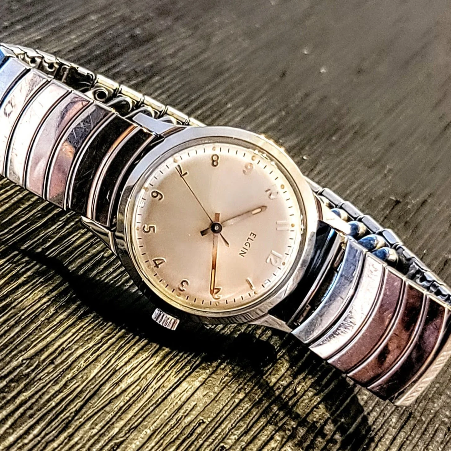 1950's ELGIN Pie Pan Dial 19 Jewels U.S.A. - Image 10