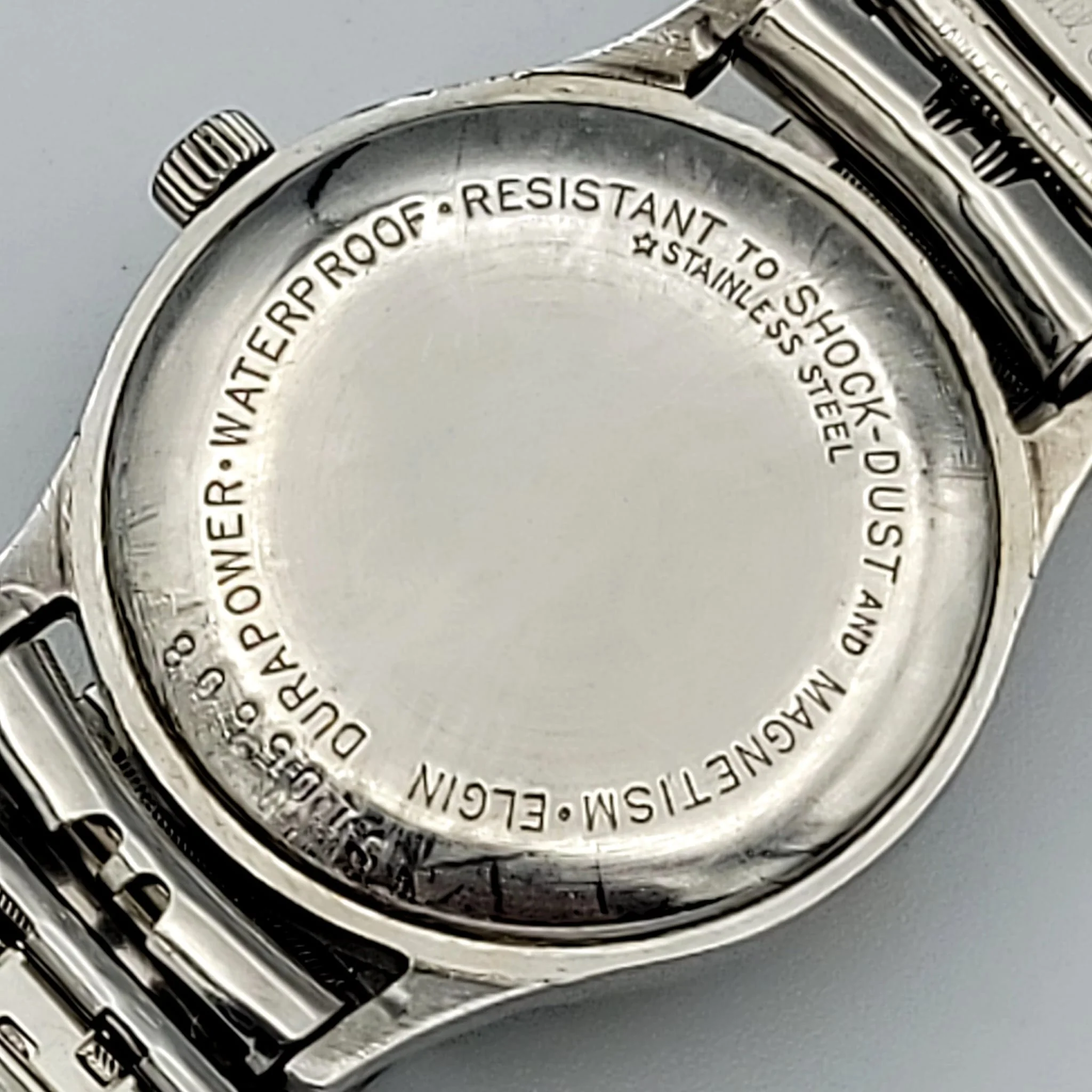 1950's ELGIN Pie Pan Dial 19 Jewels U.S.A. - Image 4