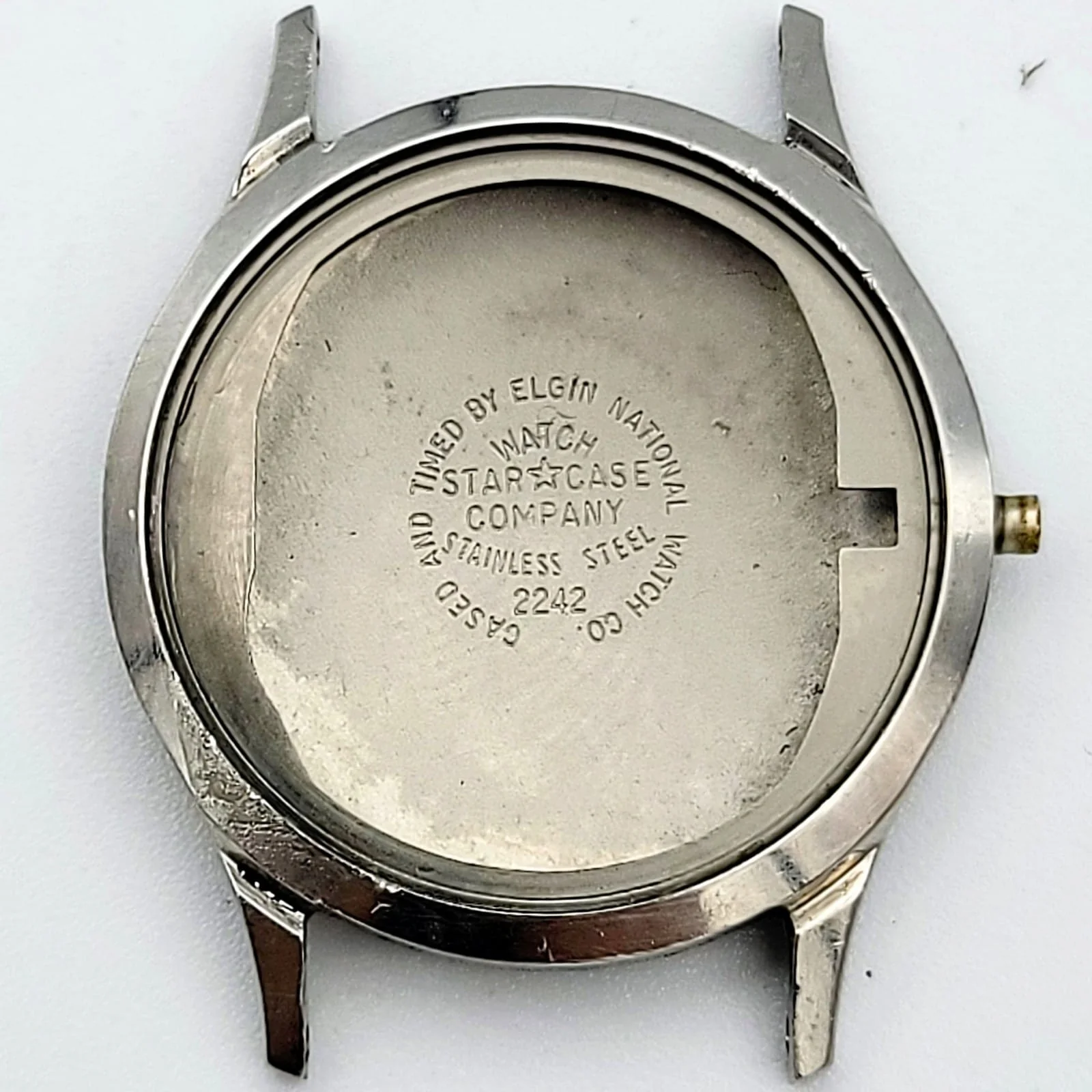 1950's ELGIN Pie Pan Dial 19 Jewels U.S.A. - Image 8