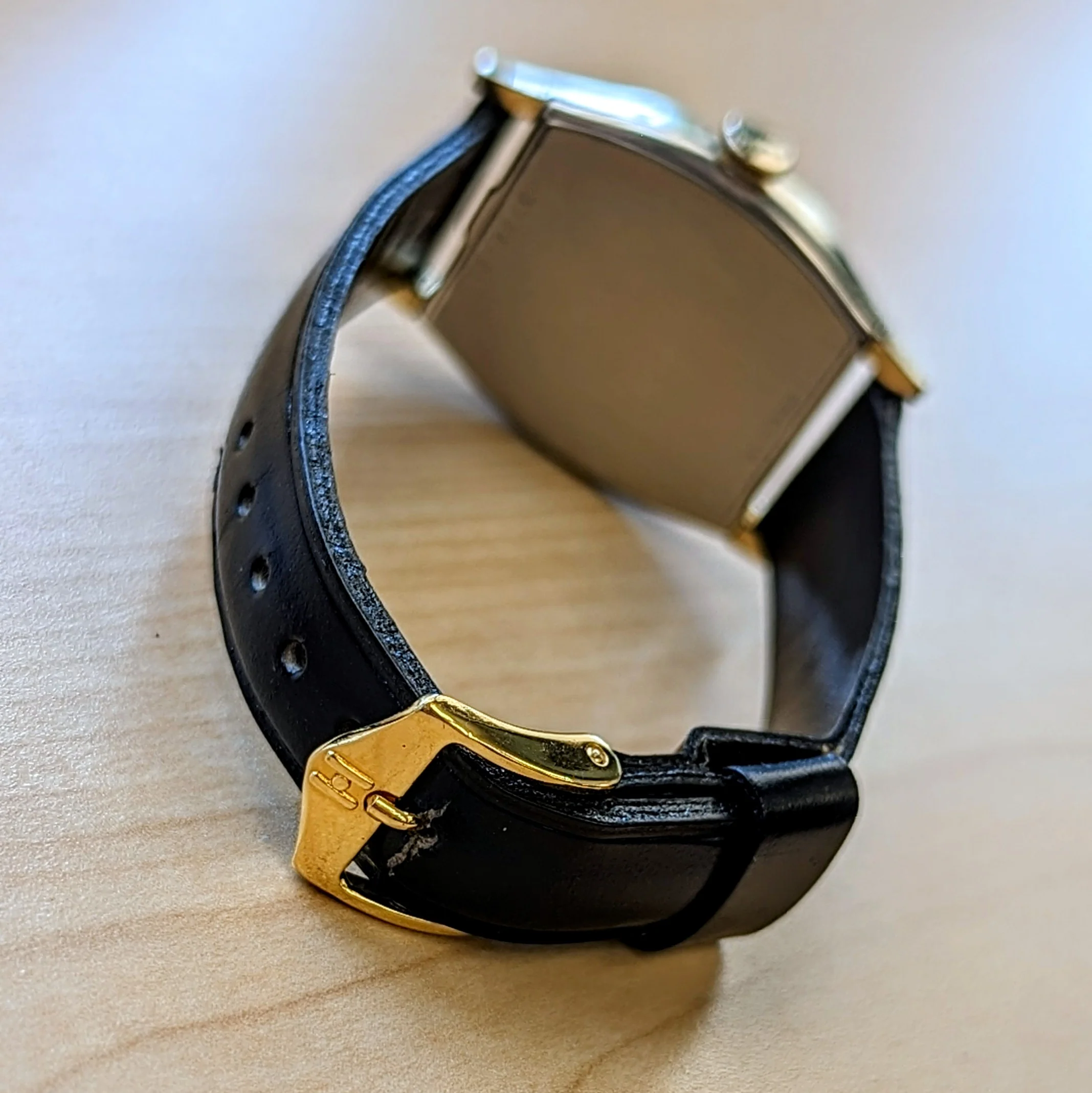 1956 BULOVA Gedney Watch 17 Jewels Cal. 11AC Fancy Tonneau Case Swiss Wristwatch - Image 10