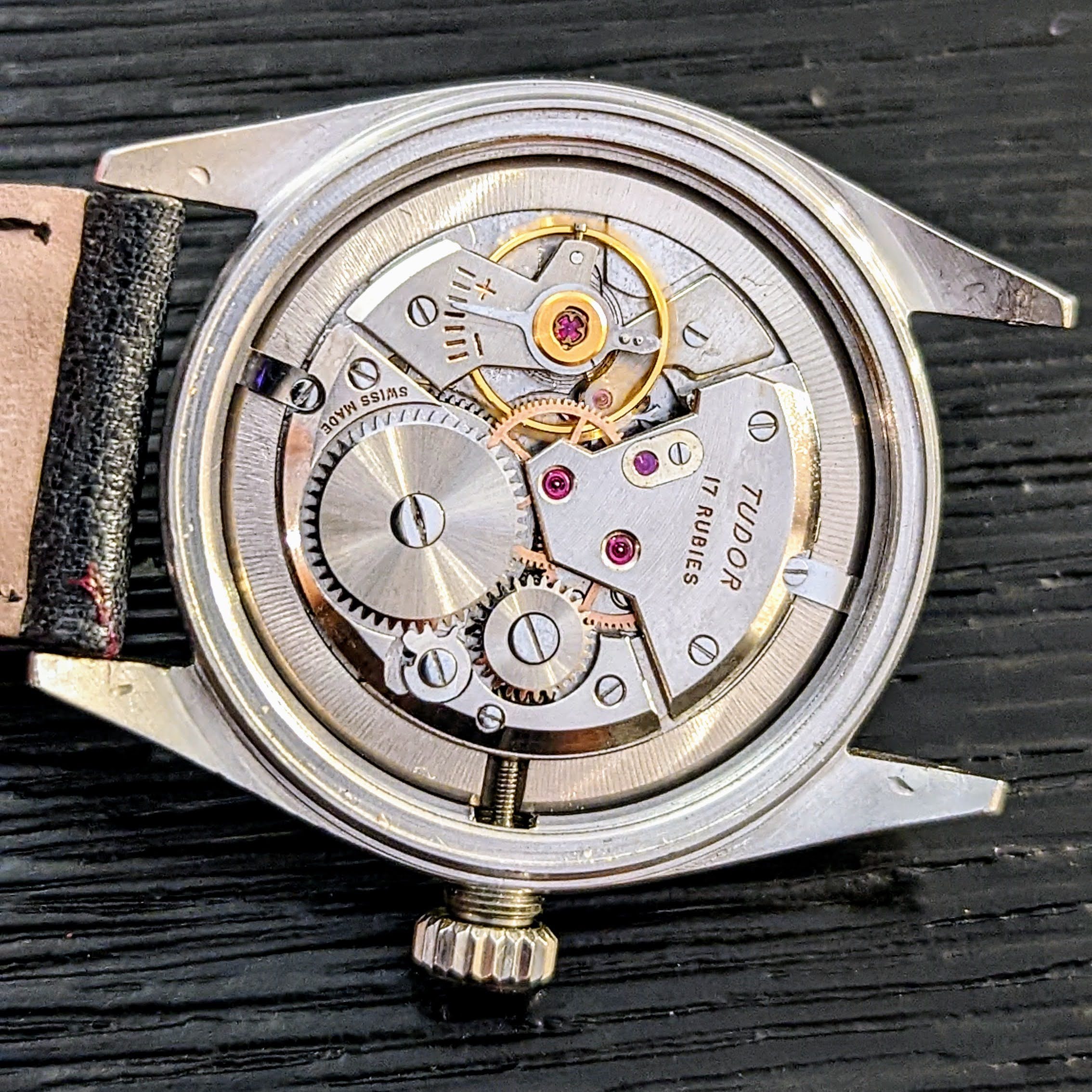 1962 TUDOR Oyster Watch Shock-Resisting Ref. 7934 Vintage Wristwatch - Image 11