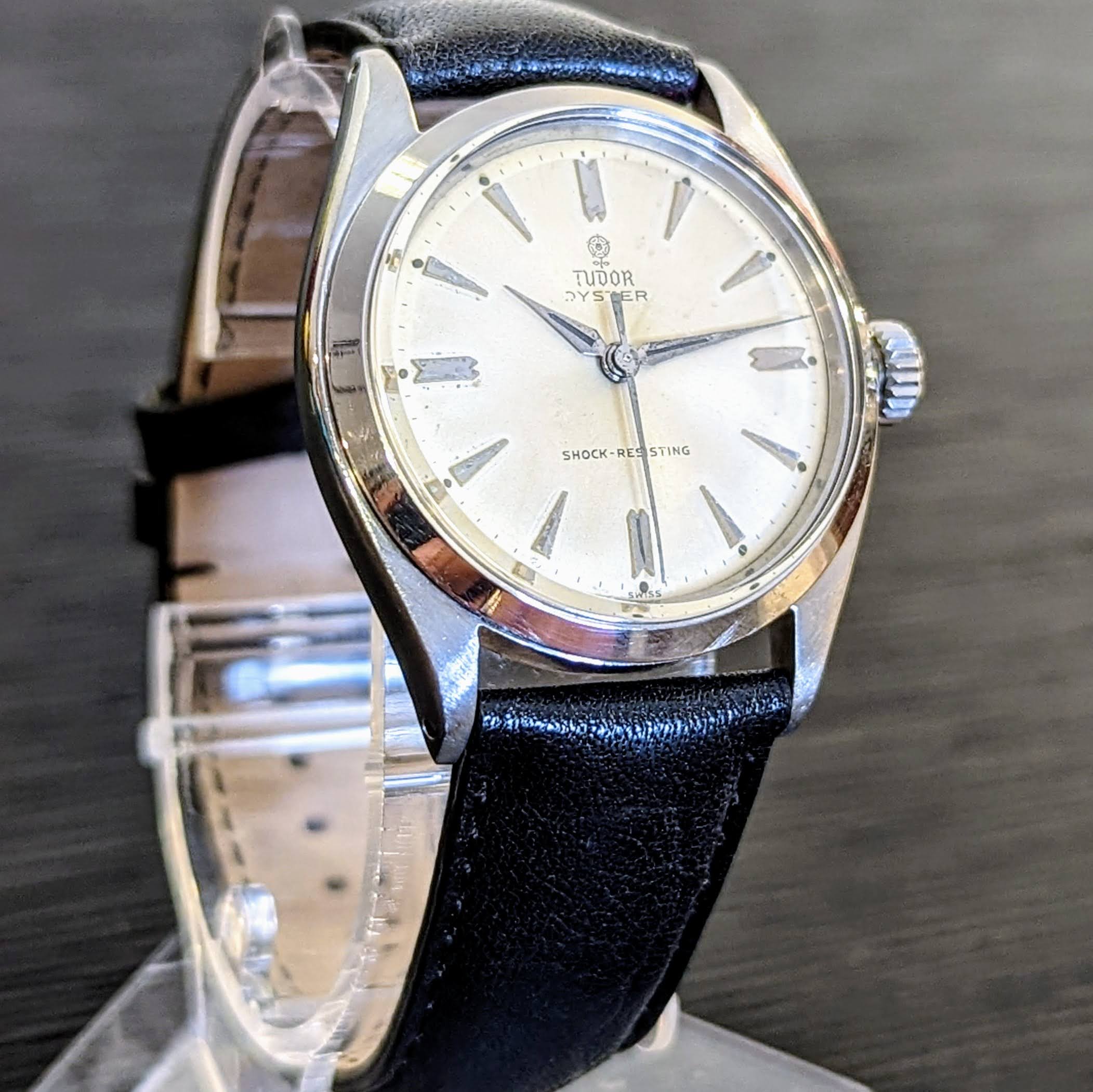 1962 TUDOR Oyster Watch Shock-Resisting Ref. 7934 Vintage Wristwatch - Image 5