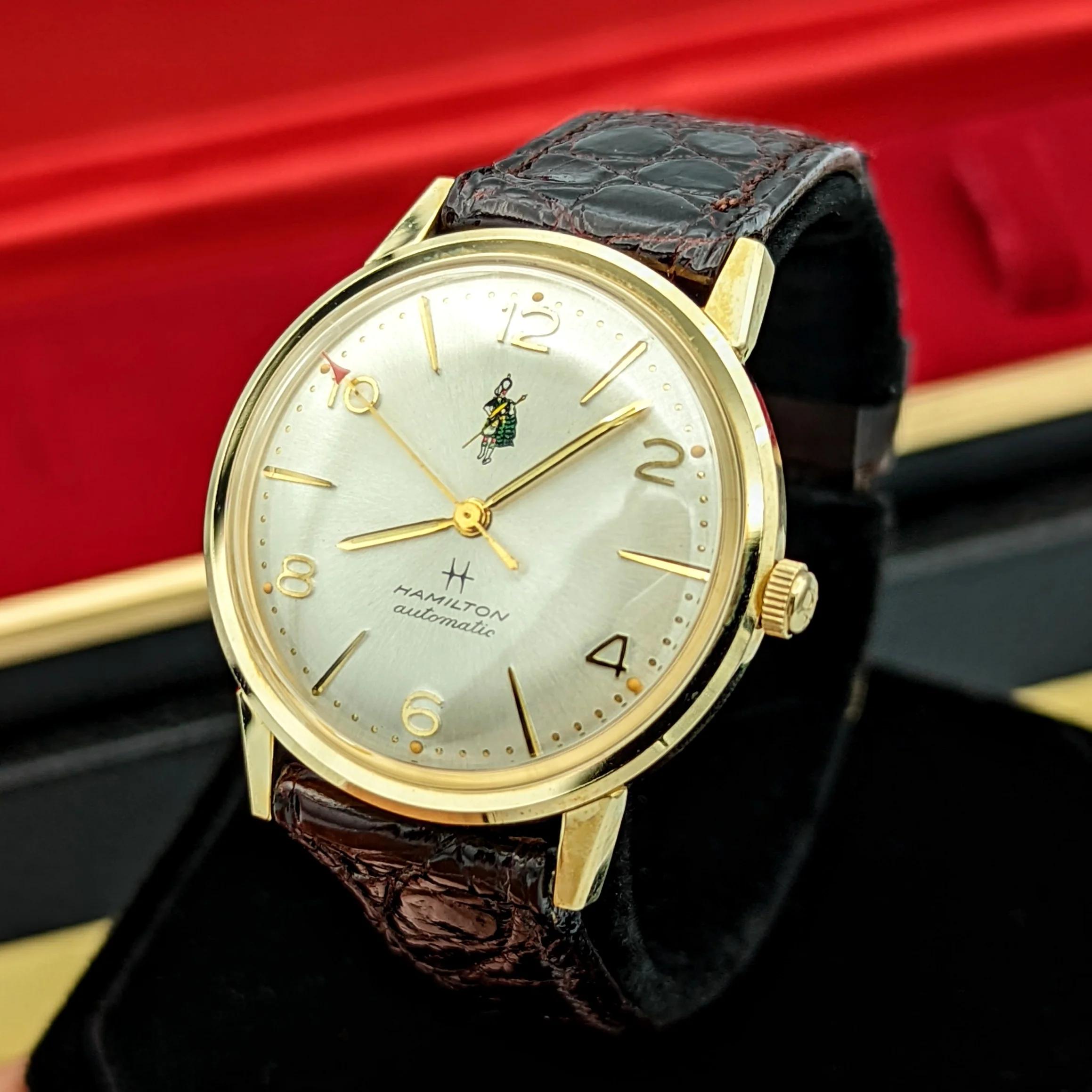 1968 HAMILTON Accumatic -Custom Dial- Watch Cal. 63 Swiss Made - In BOX! - Image 8