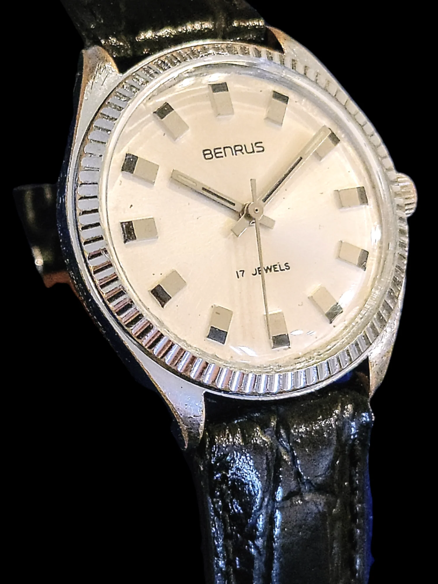 1970's BENRUS Watch 17 Jewels Cal. FE 140 - Image 3