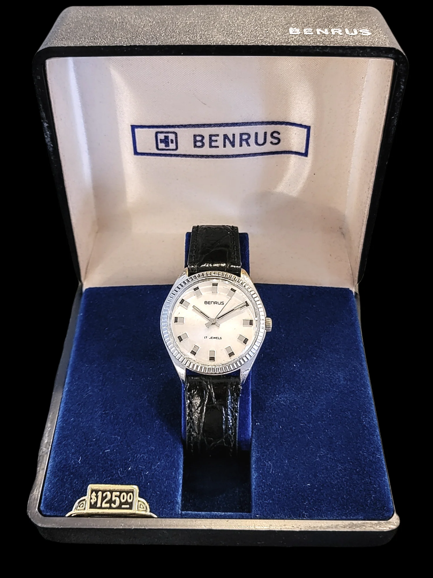 1970's BENRUS Watch 17 Jewels Cal. FE 140 - Image 4