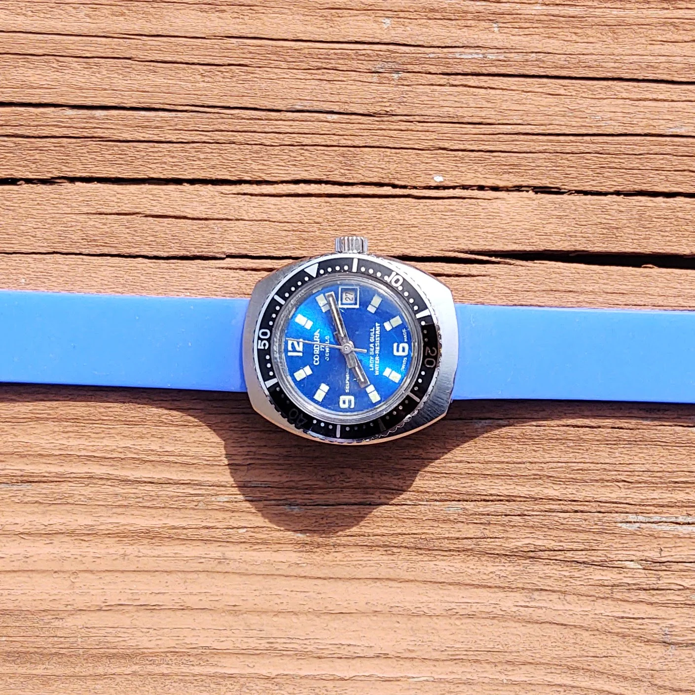 1970's Cordura (Sicura) Lady Sea Gull Diver Watch - Image 7