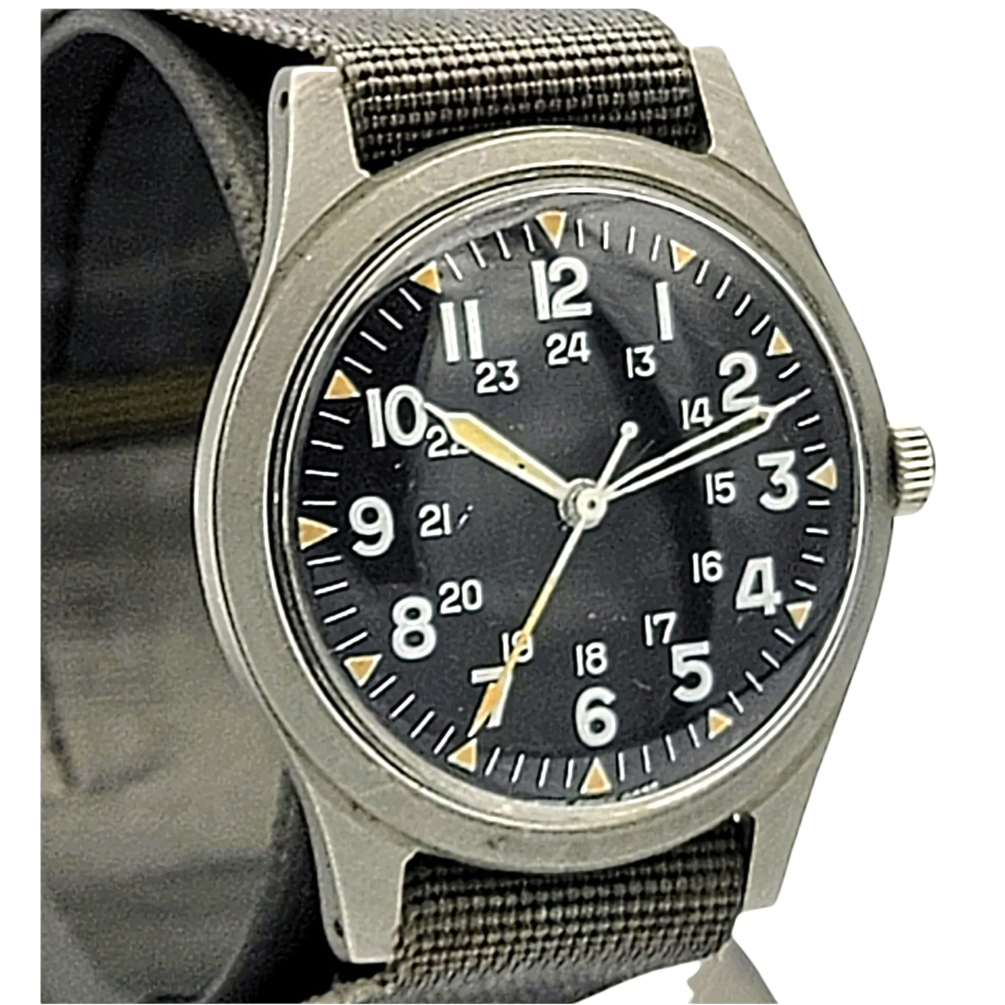1974 Benrus GG-W-113 U.S. Military Pilots Wrist Watch Vietnam War - Image 3