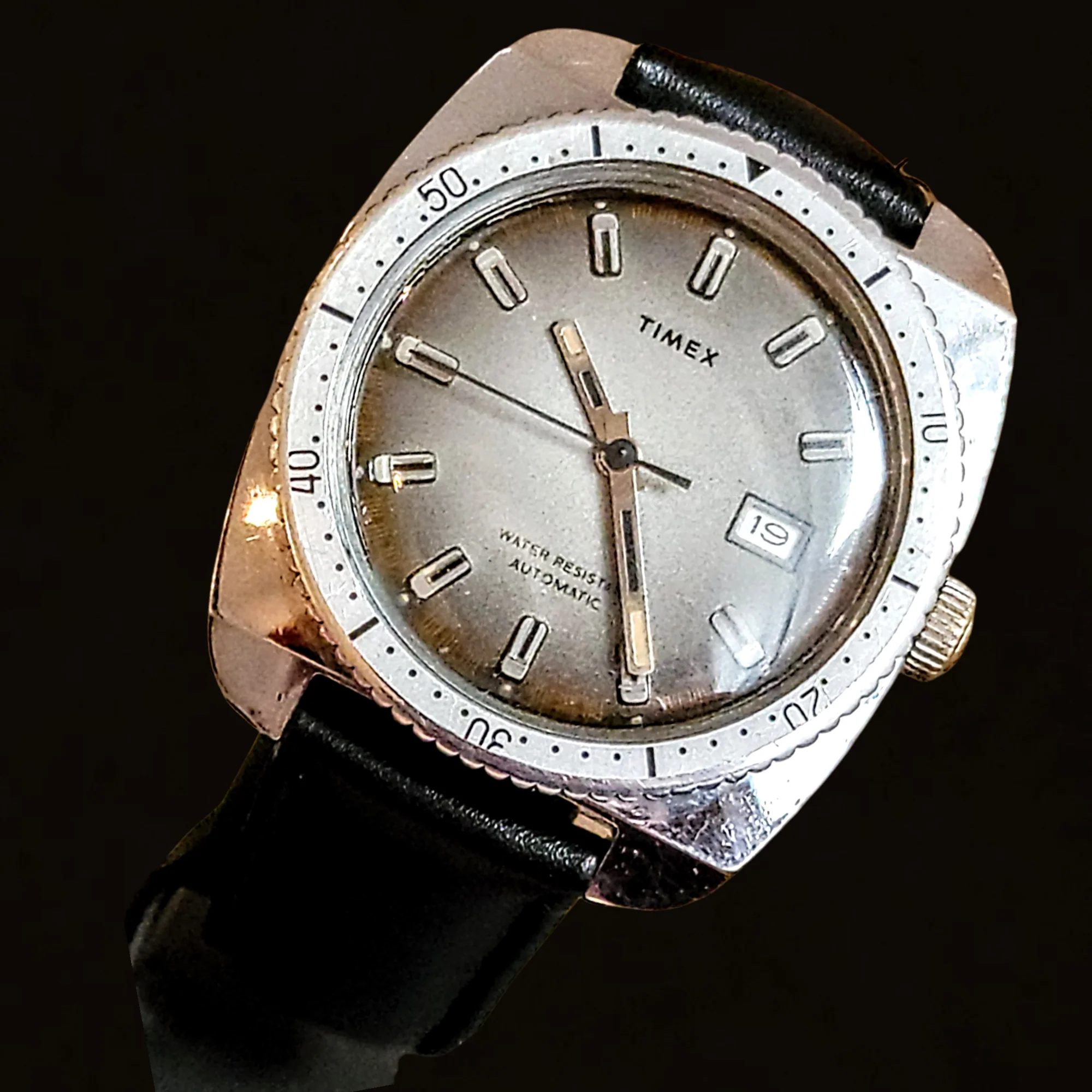 1975 TIMEX Viscount Automatic Watch Date Indicator Cal. M32 - Image 9