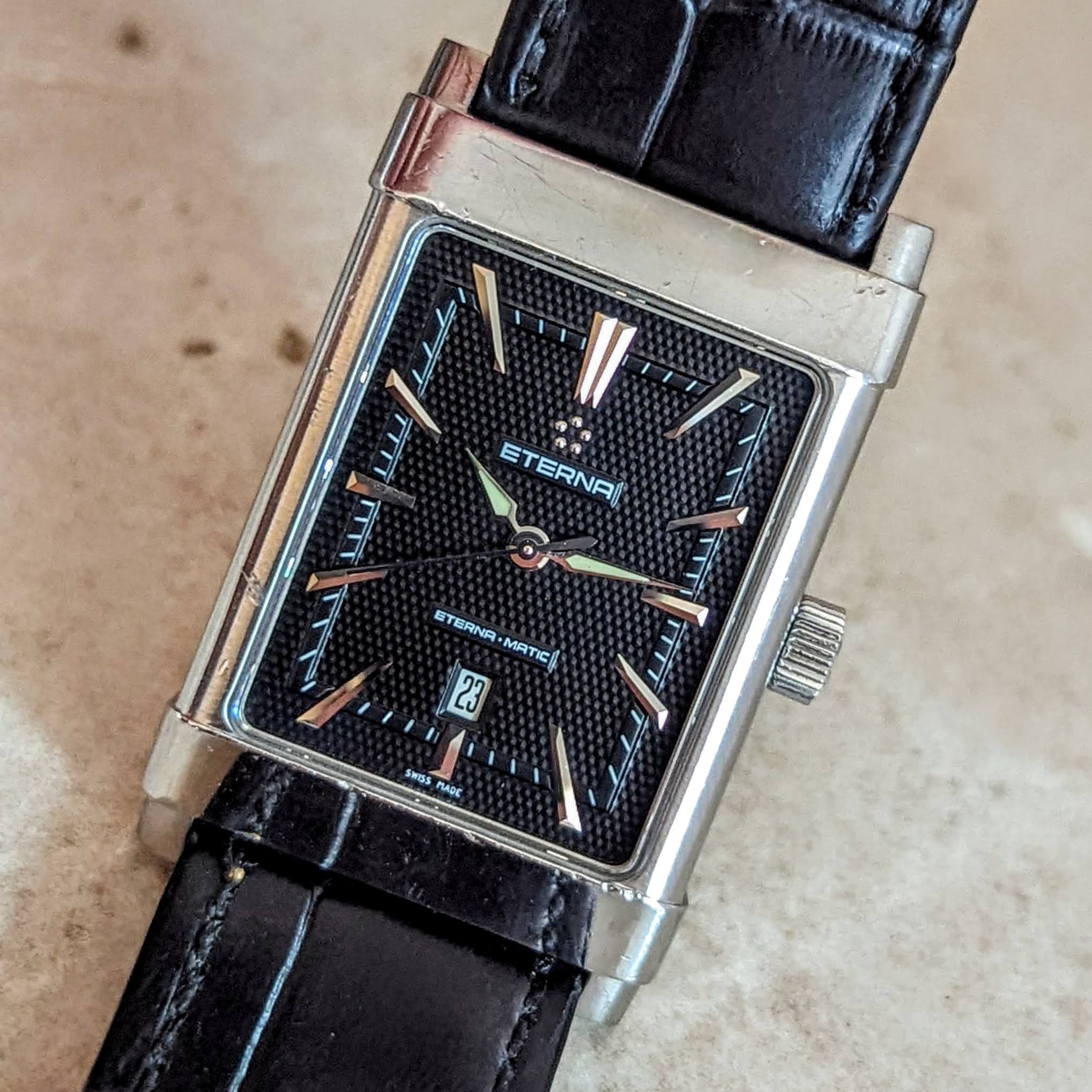 1990s ETERNA-MATIC Wristwatch 25 Jewels Cal. ETA 2681 Automatic Watch - Image 11