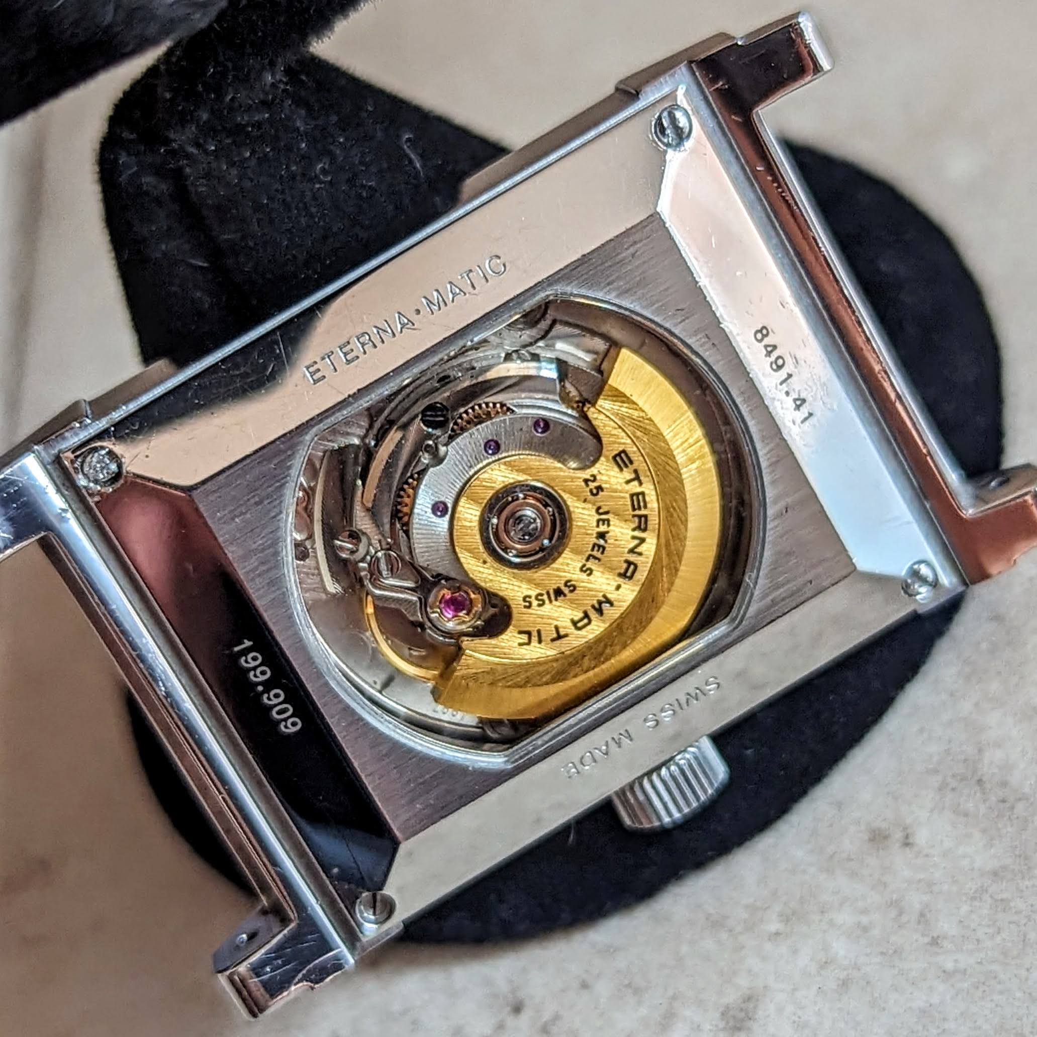 1990s ETERNA-MATIC Wristwatch 25 Jewels Cal. ETA 2681 Automatic Watch - Image 17