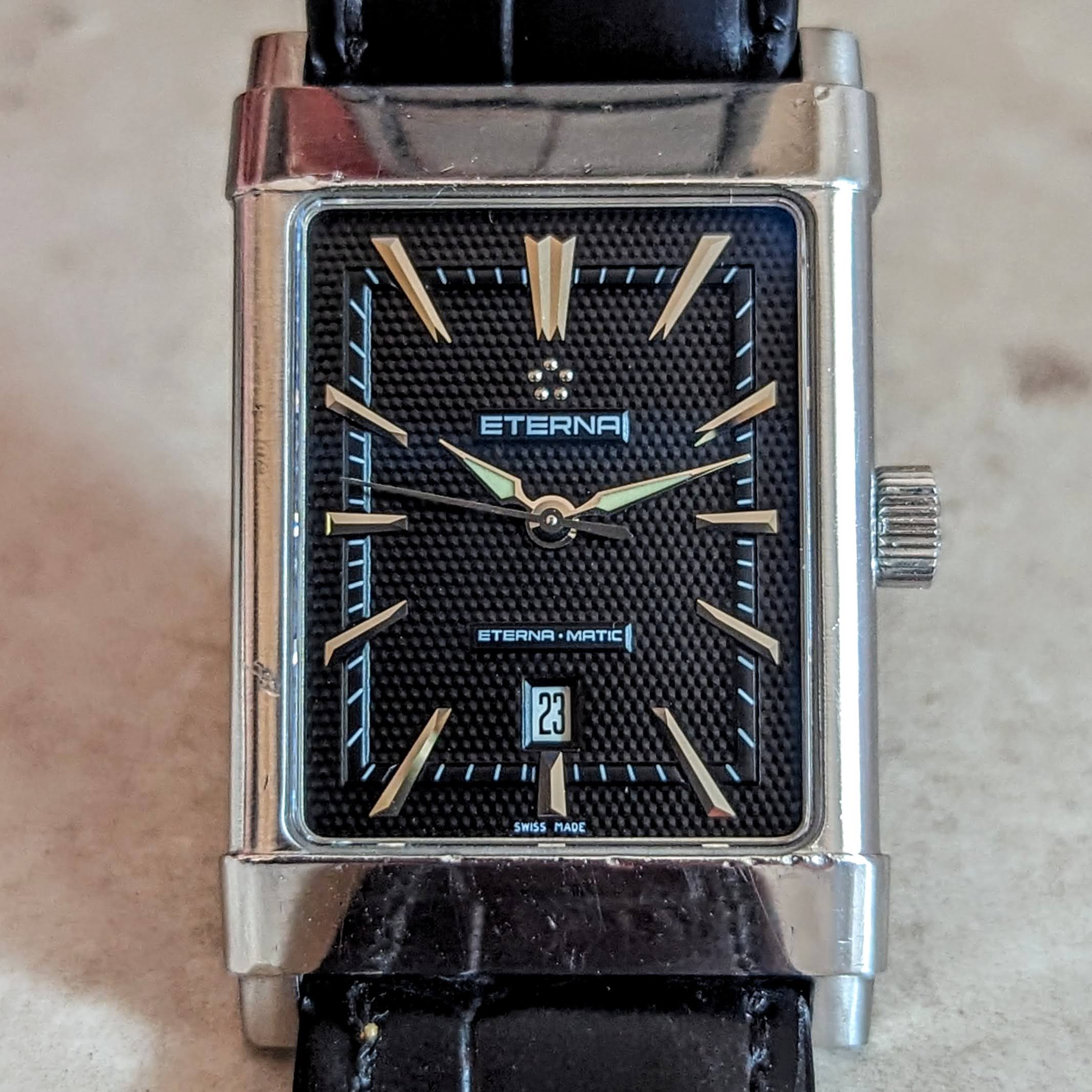1990s ETERNA-MATIC Wristwatch 25 Jewels Cal. ETA 2681 Automatic Watch - Image 18