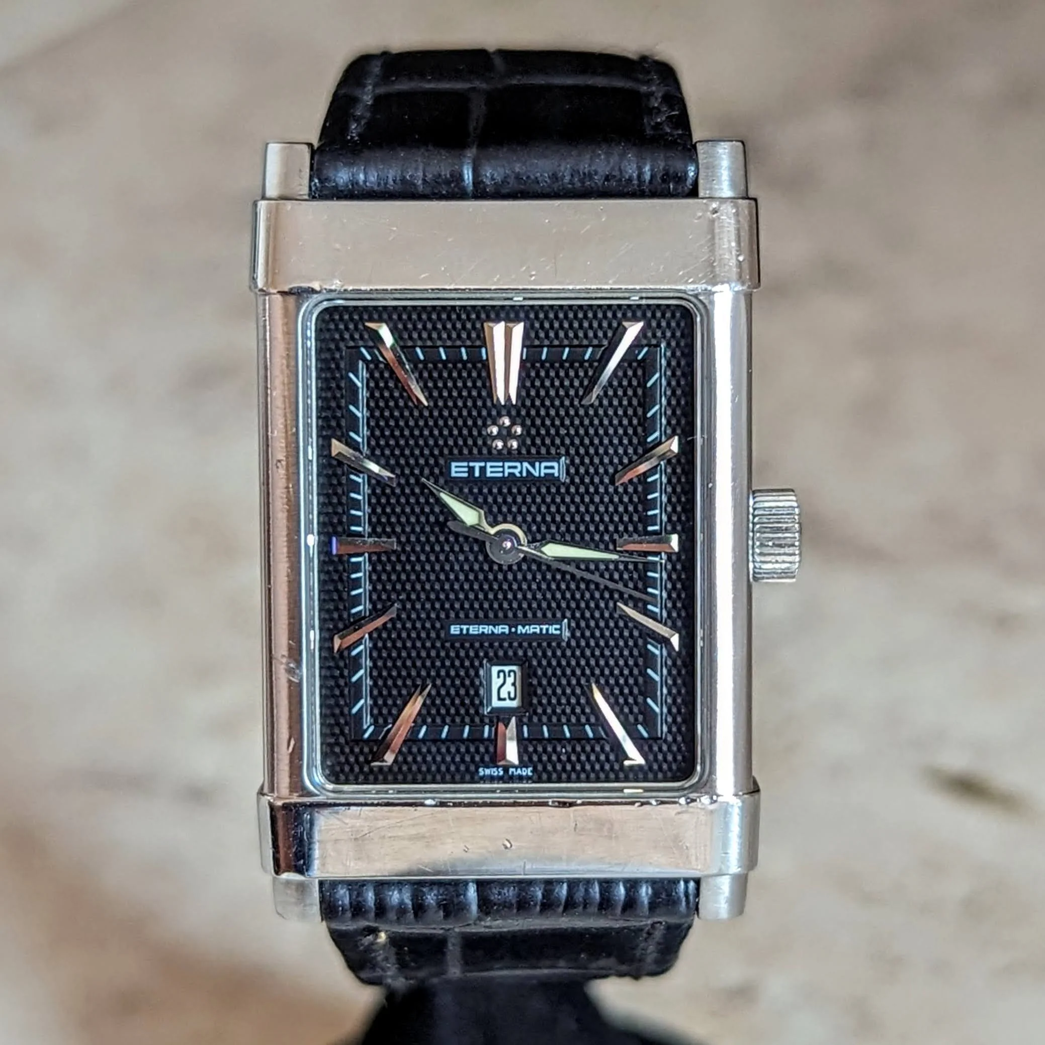 1990s ETERNA-MATIC Wristwatch 25 Jewels Cal. ETA 2681 Automatic Watch - Image 4