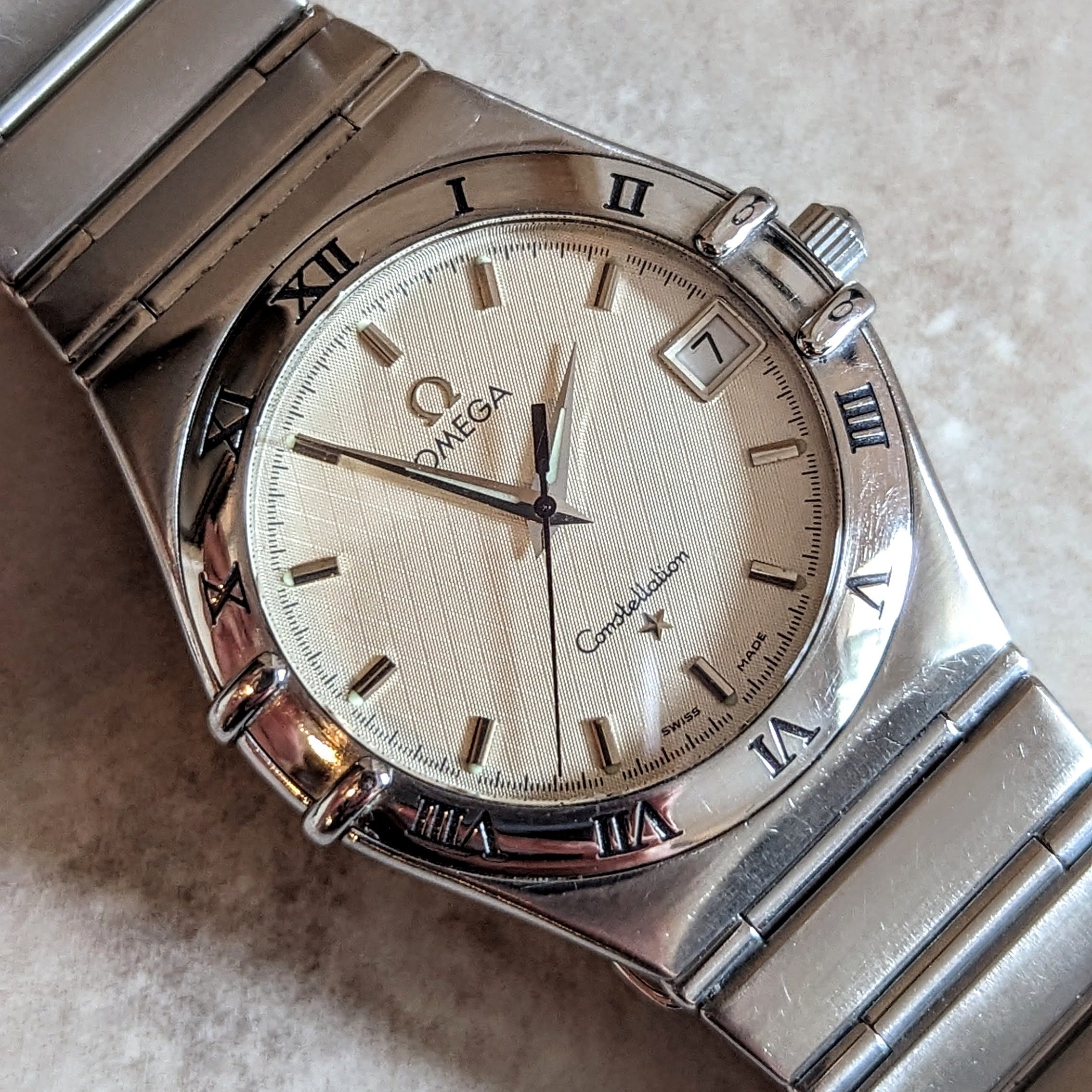 1998 OMEGA Constellation Wristwatch Ref. 396.1201 Date Indicator Watch - Image 10