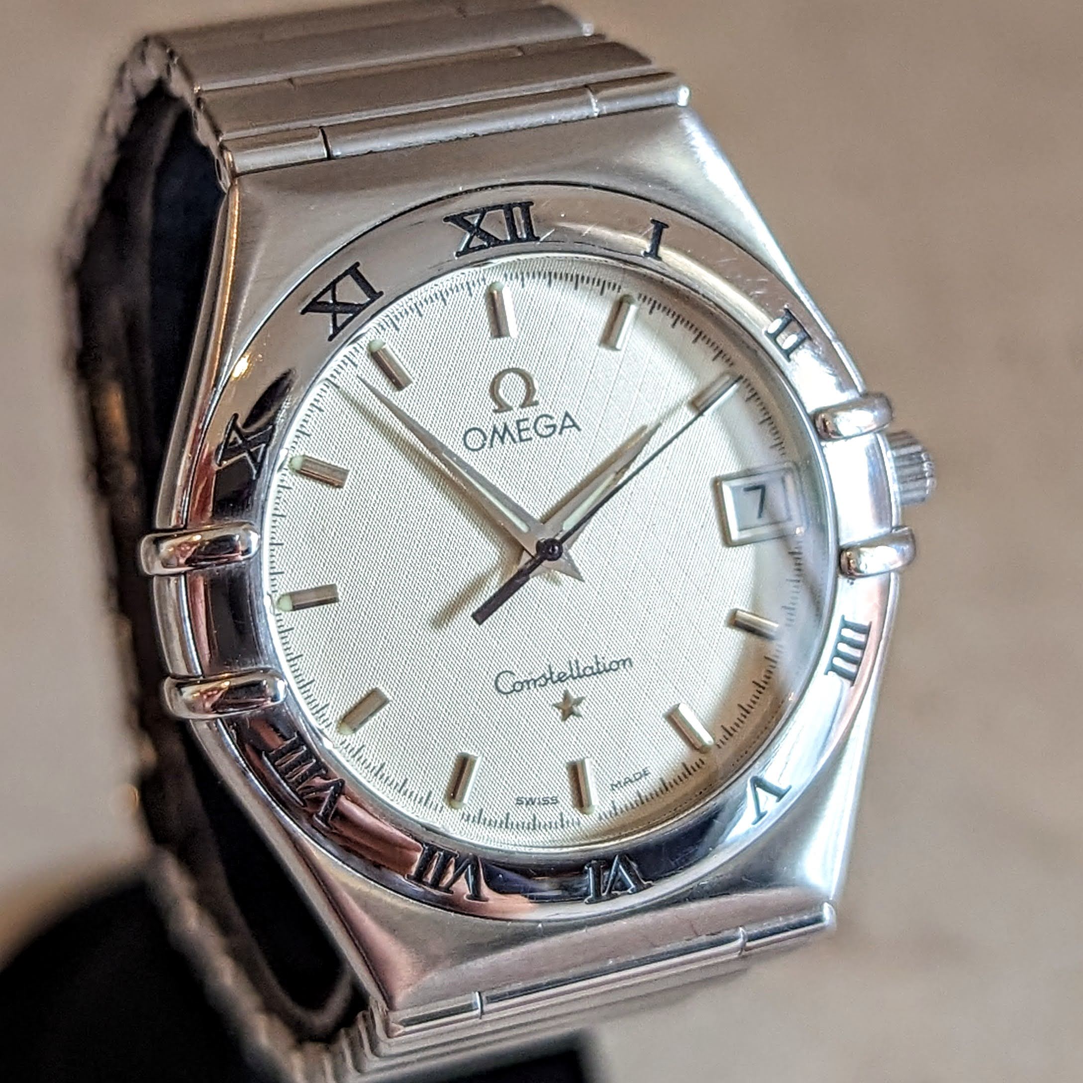 1998 OMEGA Constellation Wristwatch Ref. 396.1201 Date Indicator Watch - Image 4