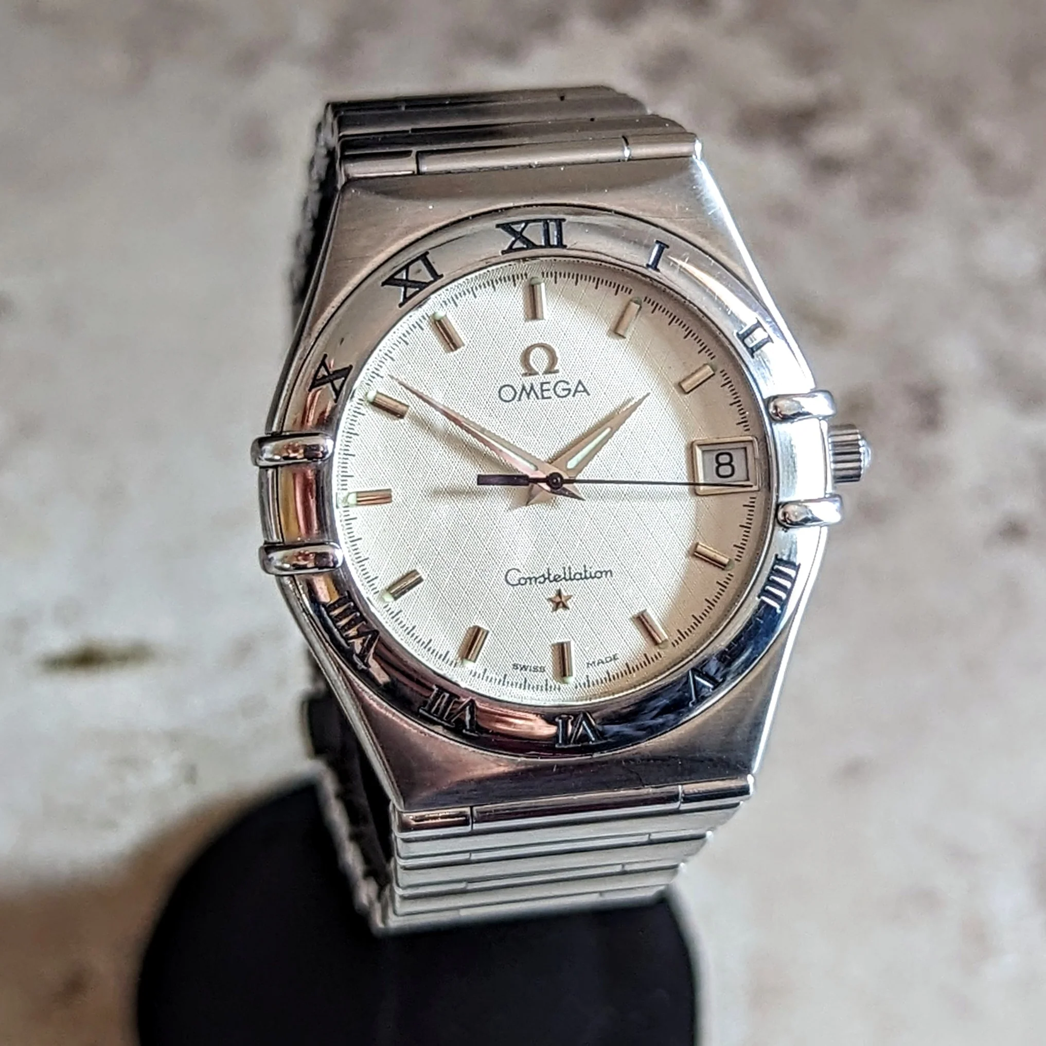 1998 OMEGA Constellation Wristwatch Ref. 396.1201 Date Indicator Watch - Image 5