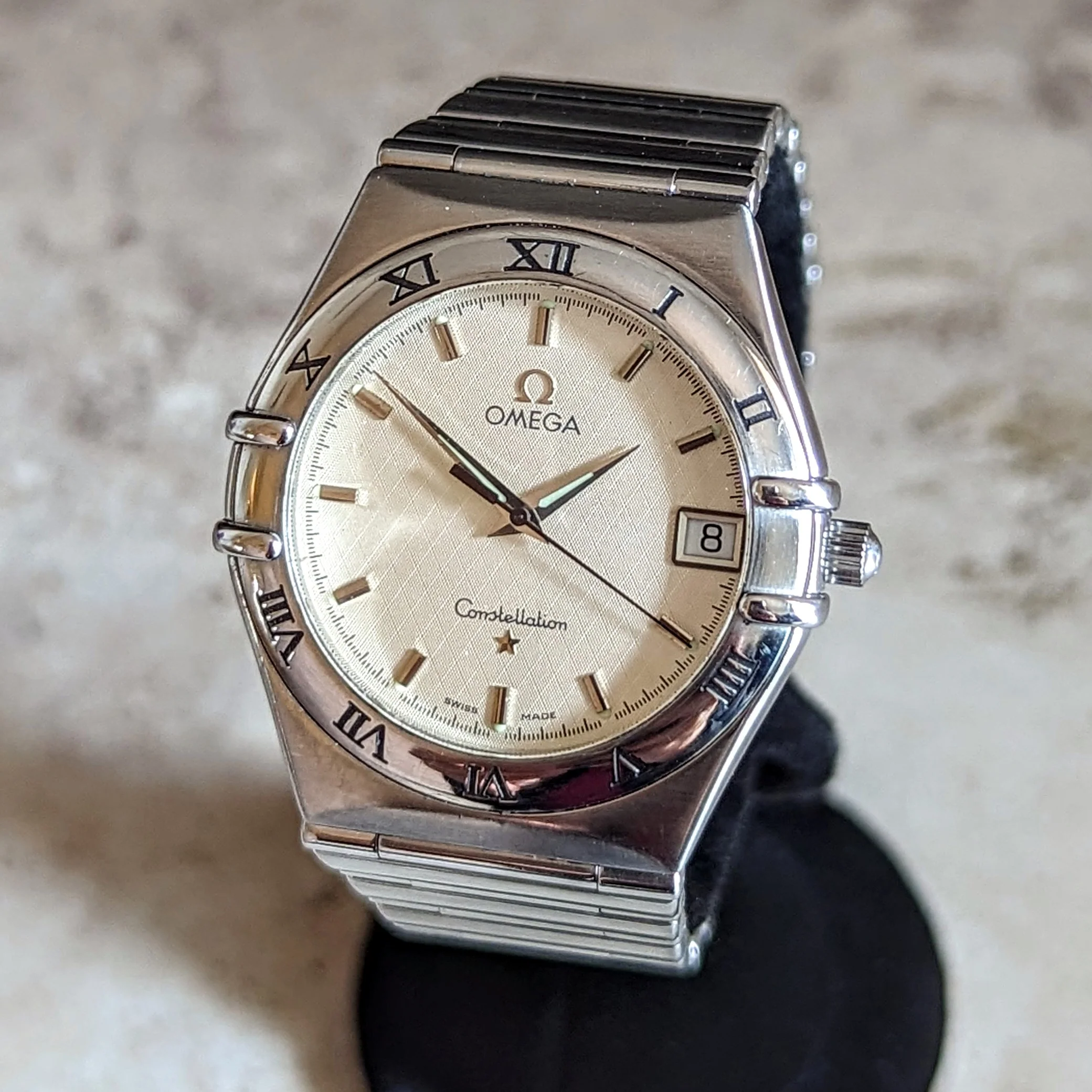 1998 OMEGA Constellation Wristwatch Ref. 396.1201 Date Indicator Watch - Image 6