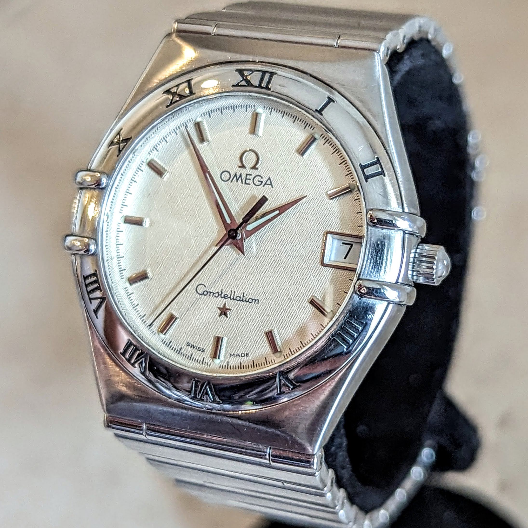 1998 OMEGA Constellation Wristwatch Ref. 396.1201 Date Indicator Watch - Image 7