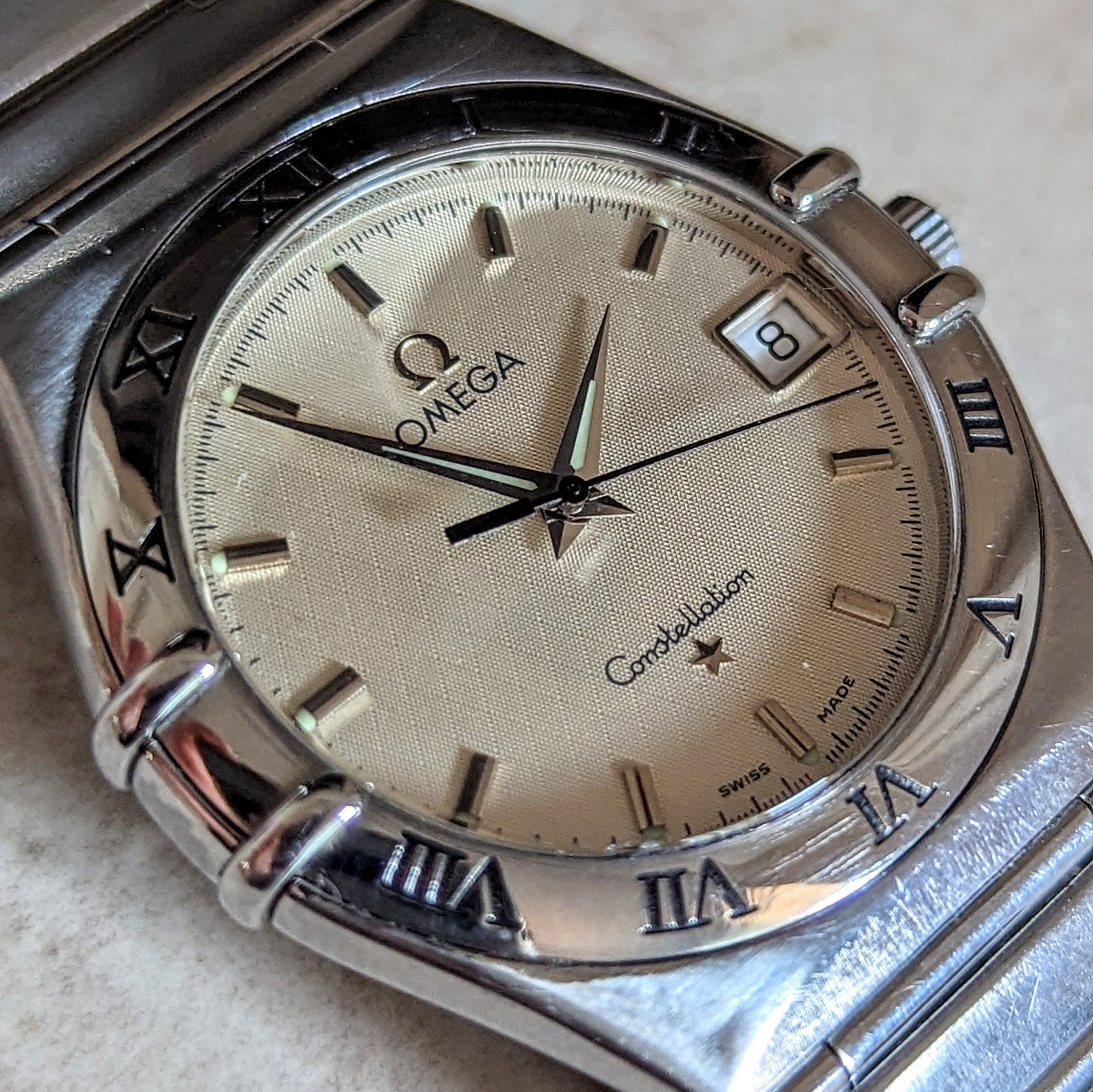 1998 OMEGA Constellation Wristwatch Ref. 396.1201 Date Indicator Watch - Image 9