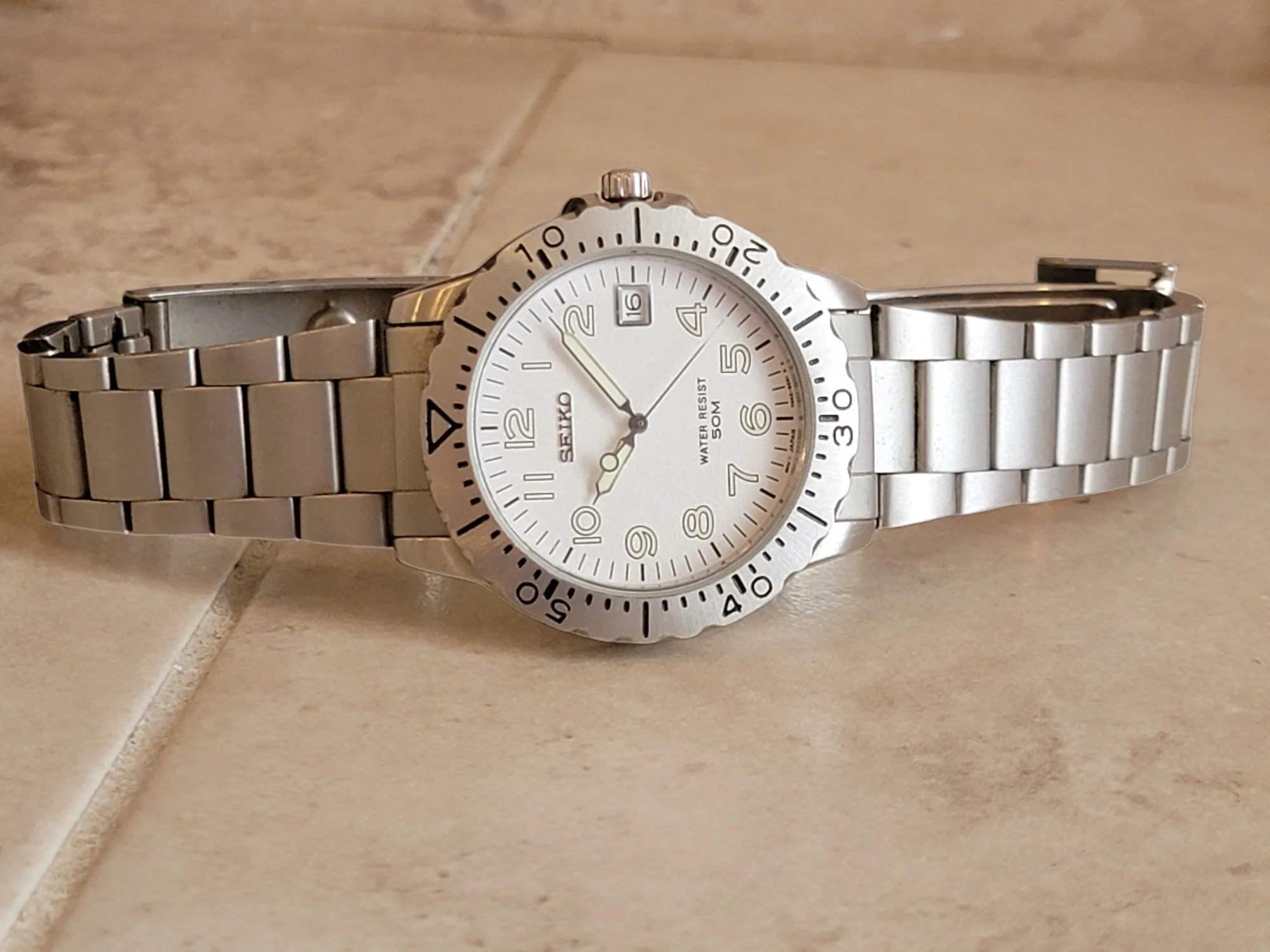 1998 SEIKO Quartz Watch -Diver Style- Date Indicator - Image 3