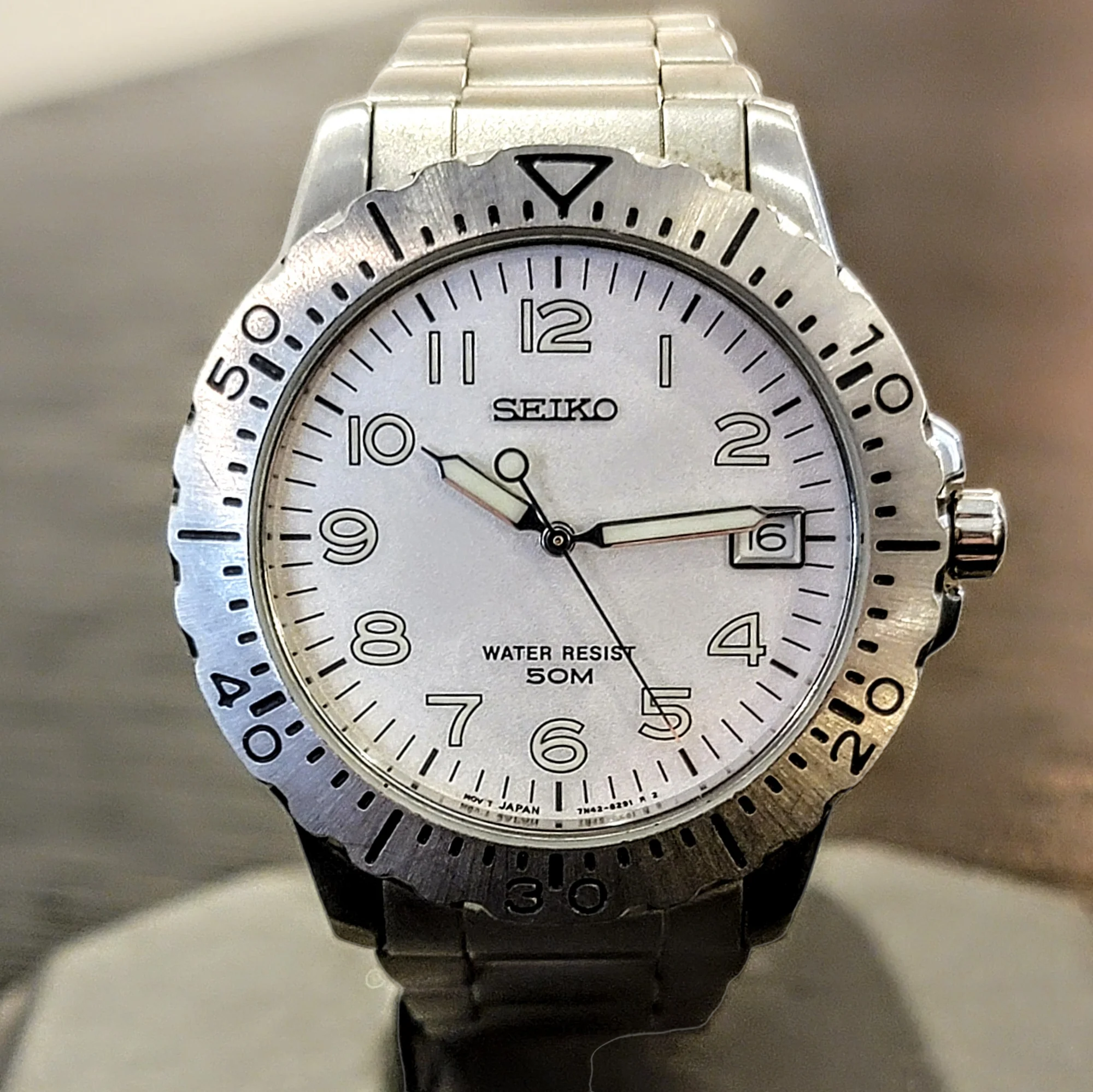 1998 SEIKO Quartz Watch -Diver Style- Date Indicator - Image 6