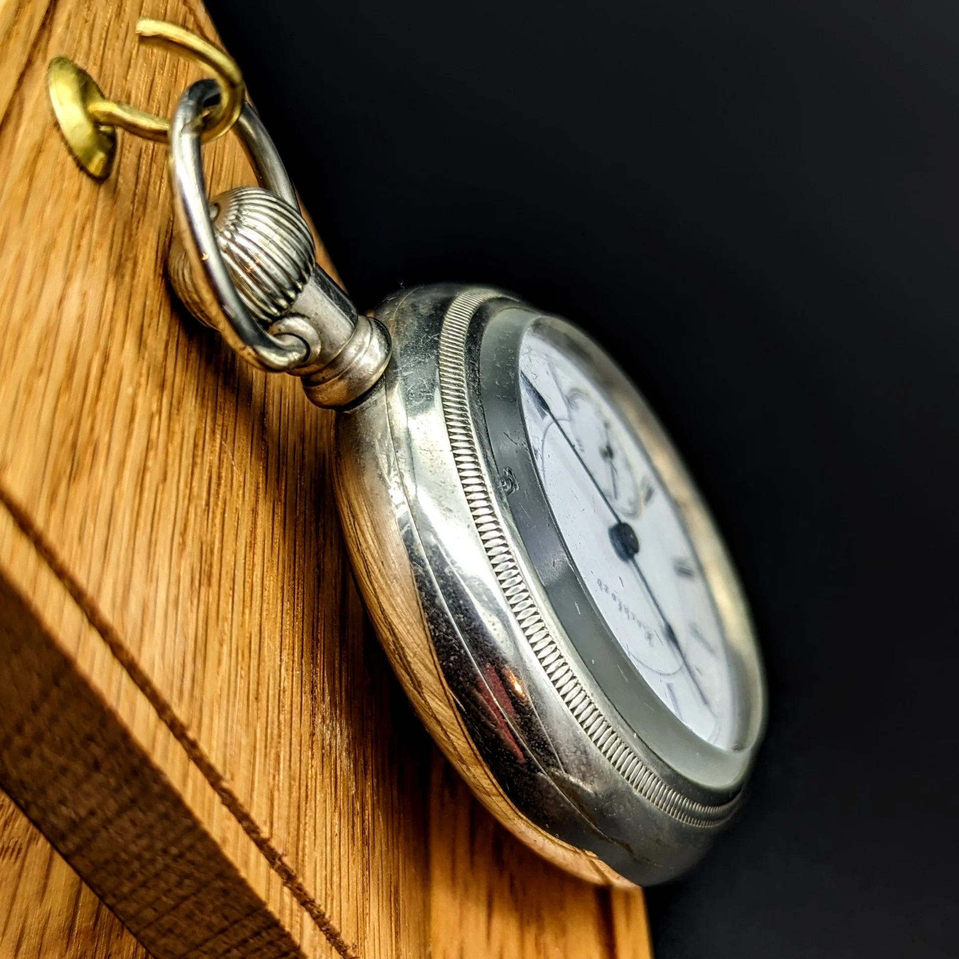 Antique 1888 ROCKFORD Pocket Watch Size 18S Grade 93 9 Jewels - Image 24