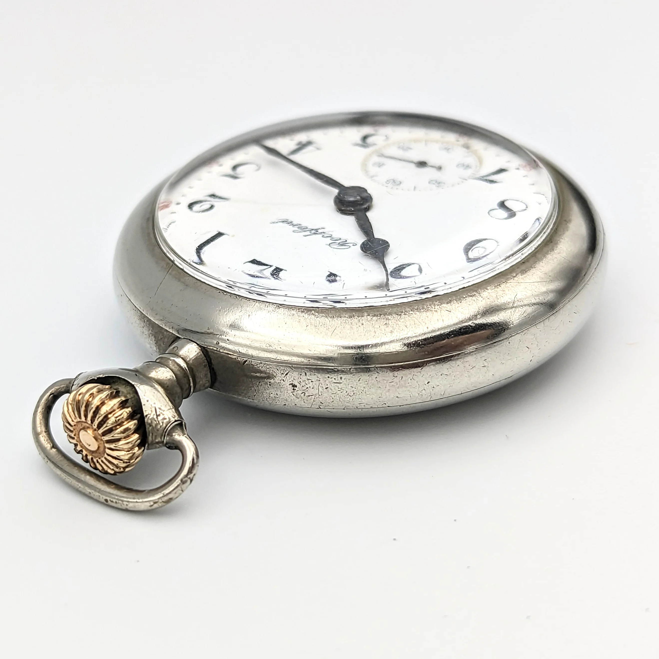 Antique 1910 ROCKFORD Pocket Watch Size 18s Grade 935 17 Jewels Pocket Watch - Image 8