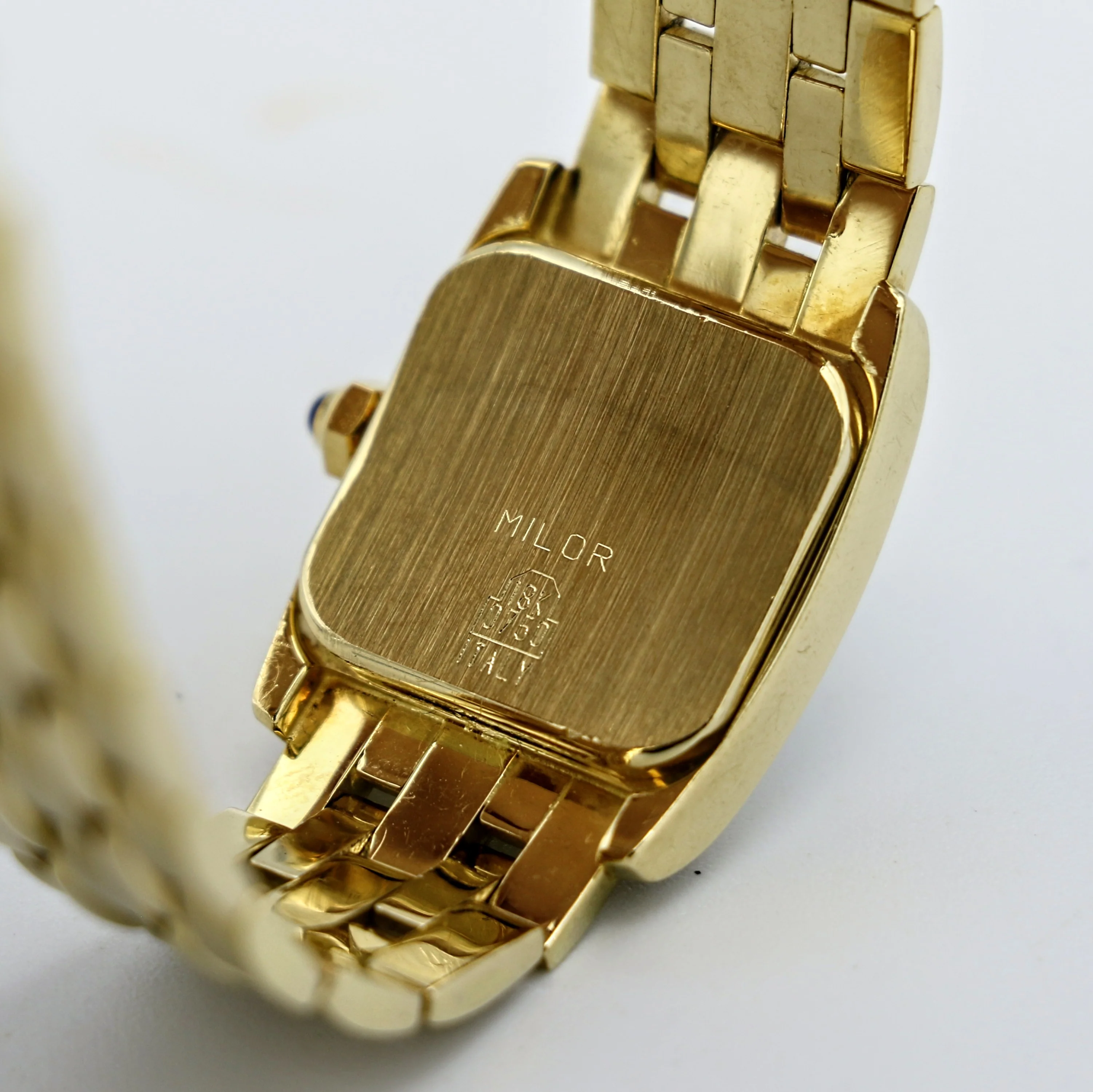 Arte d'Oro Ladies Wristwatch 18k Yellow Gold Diamond Bezel Swiss Movement Watch - Image 14