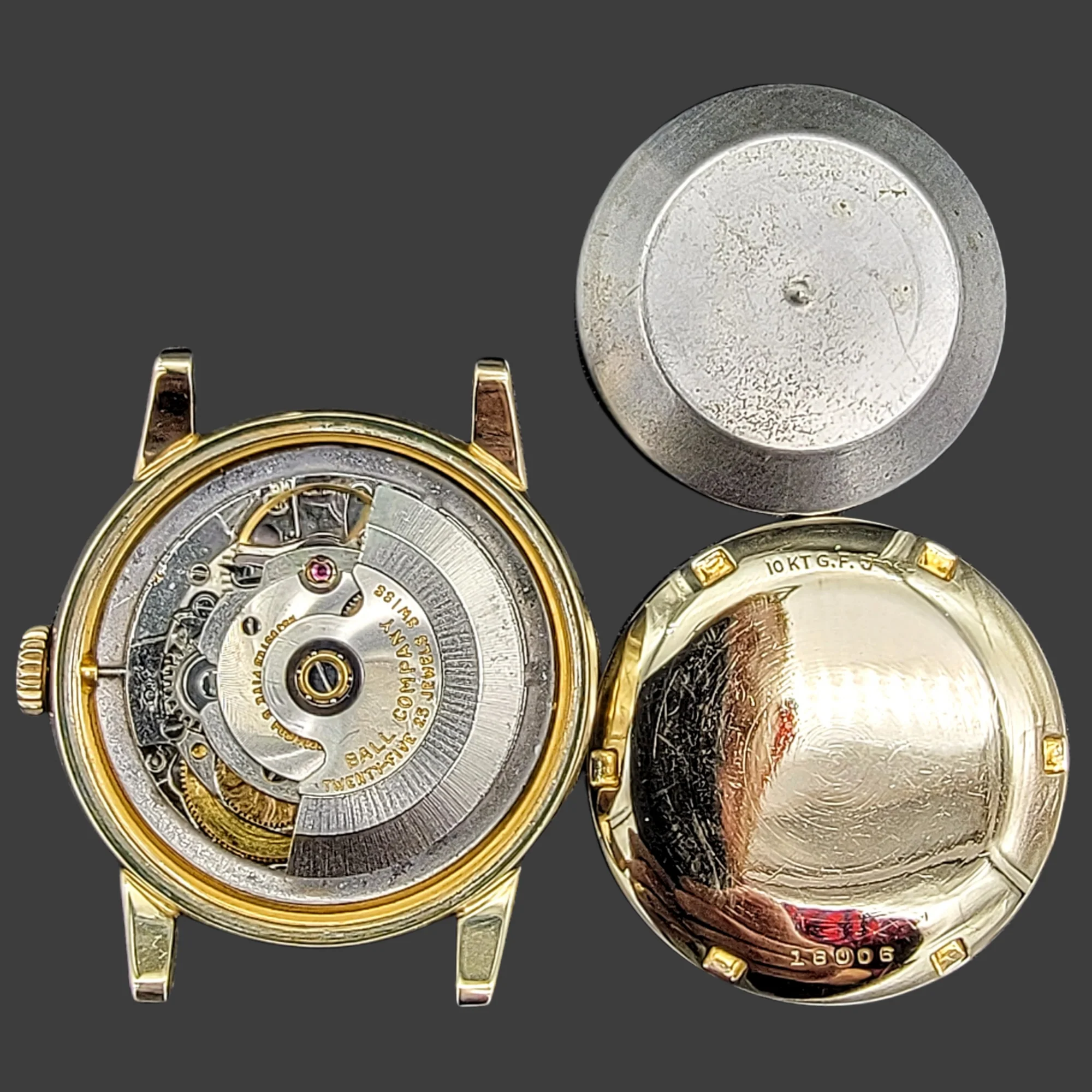 BALL Official RR Standard Trainmaster Watch Auto-Wind 25 Jewels - Image 11