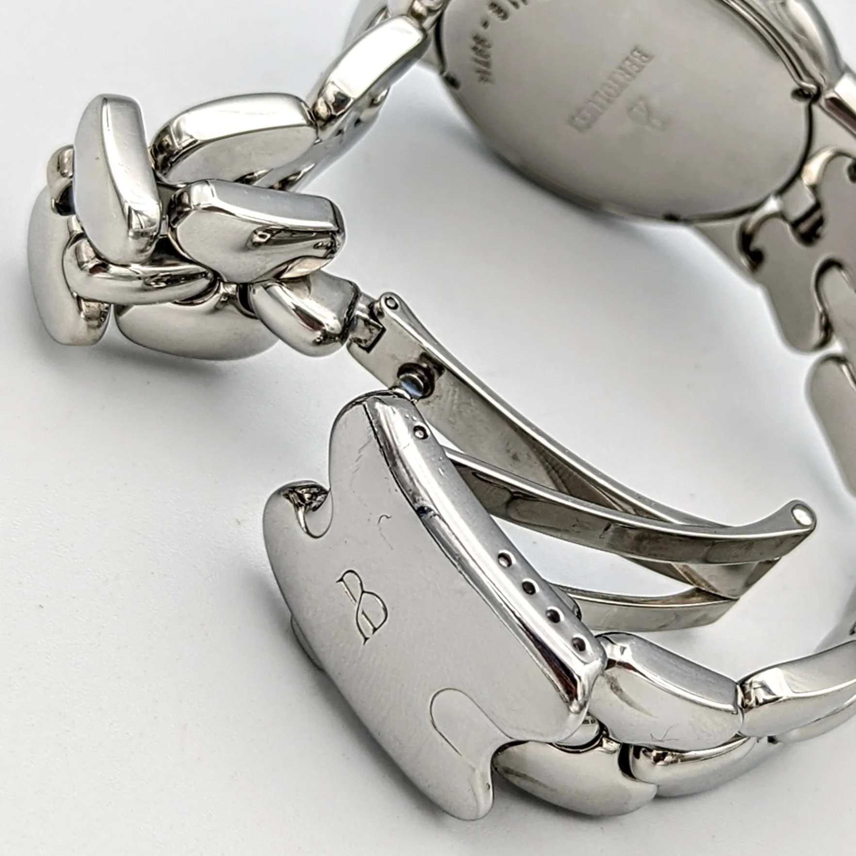 BERTOLUCCI Vir Watch Diamond Bezel 35mm S.S. Wristwatch - Image 14