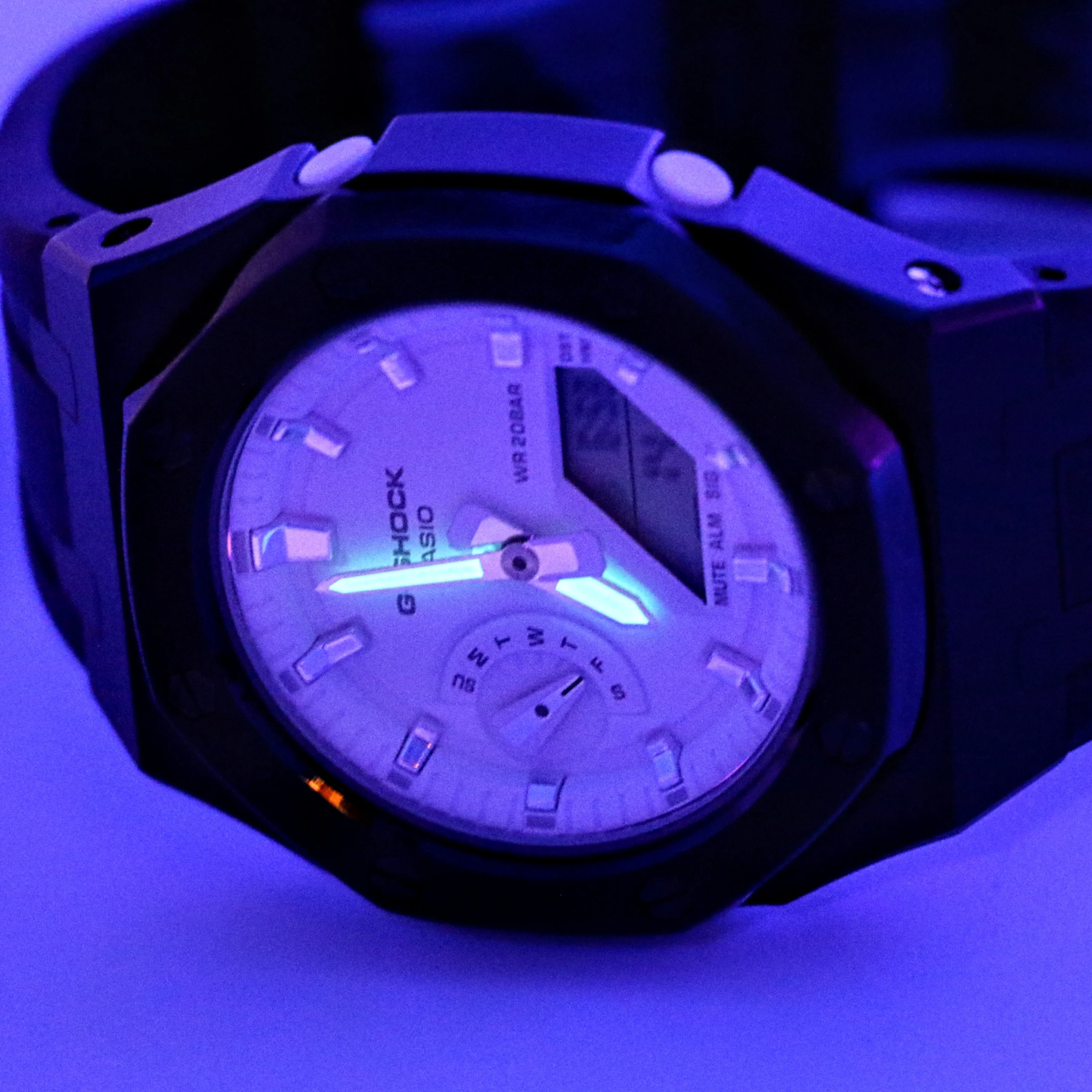 Brand-New! Custom Casio G-Shock Watch GMAS2100-7A White Matte Wristwatch - Image 14