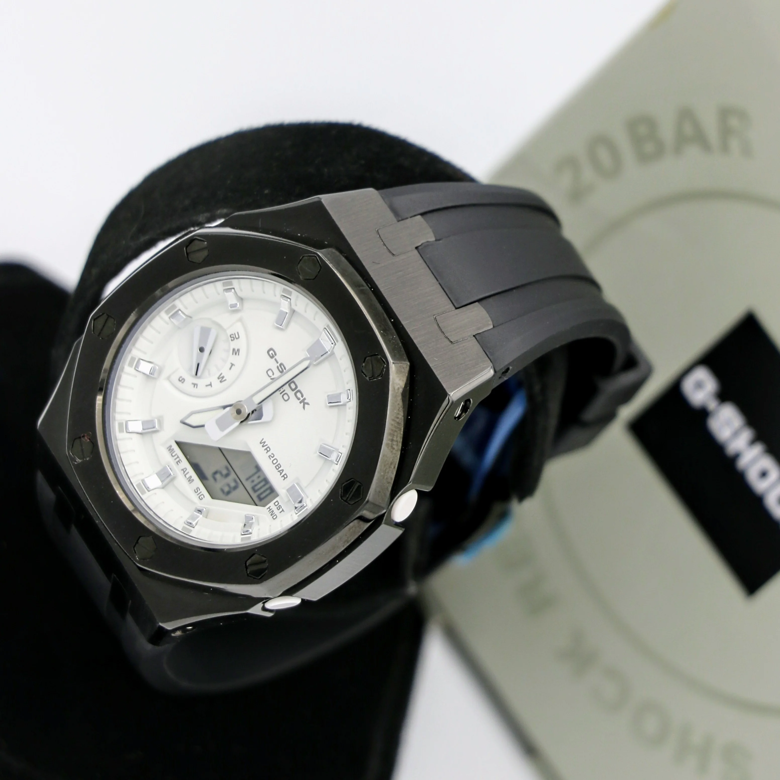 Brand-New! Custom Casio G-Shock Watch GMAS2100-7A White Matte Wristwatch - Image 9