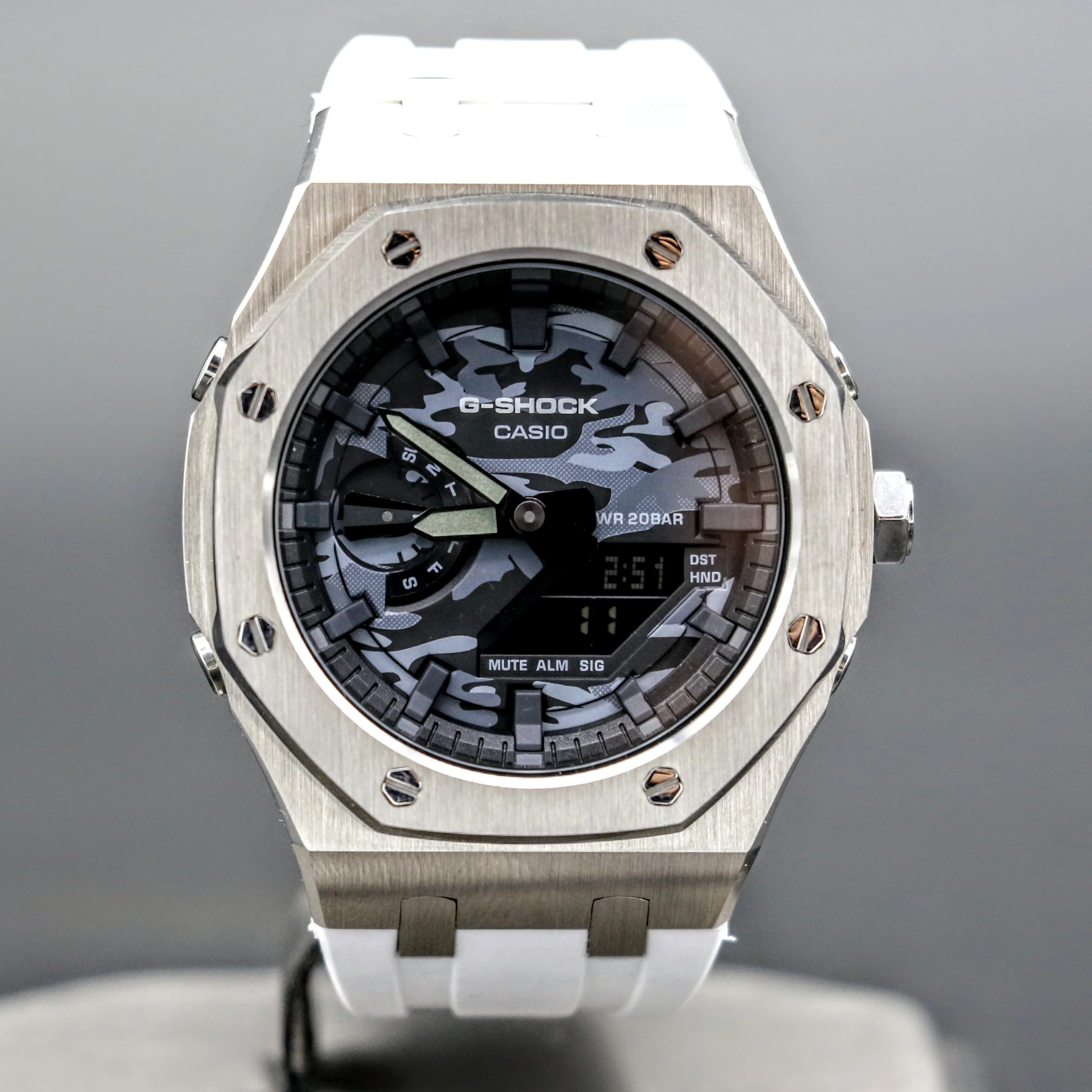 Brand-New! Custom Casio G-Shock! CASIO Oak Watch GA-2100CA 44mm - Image 12