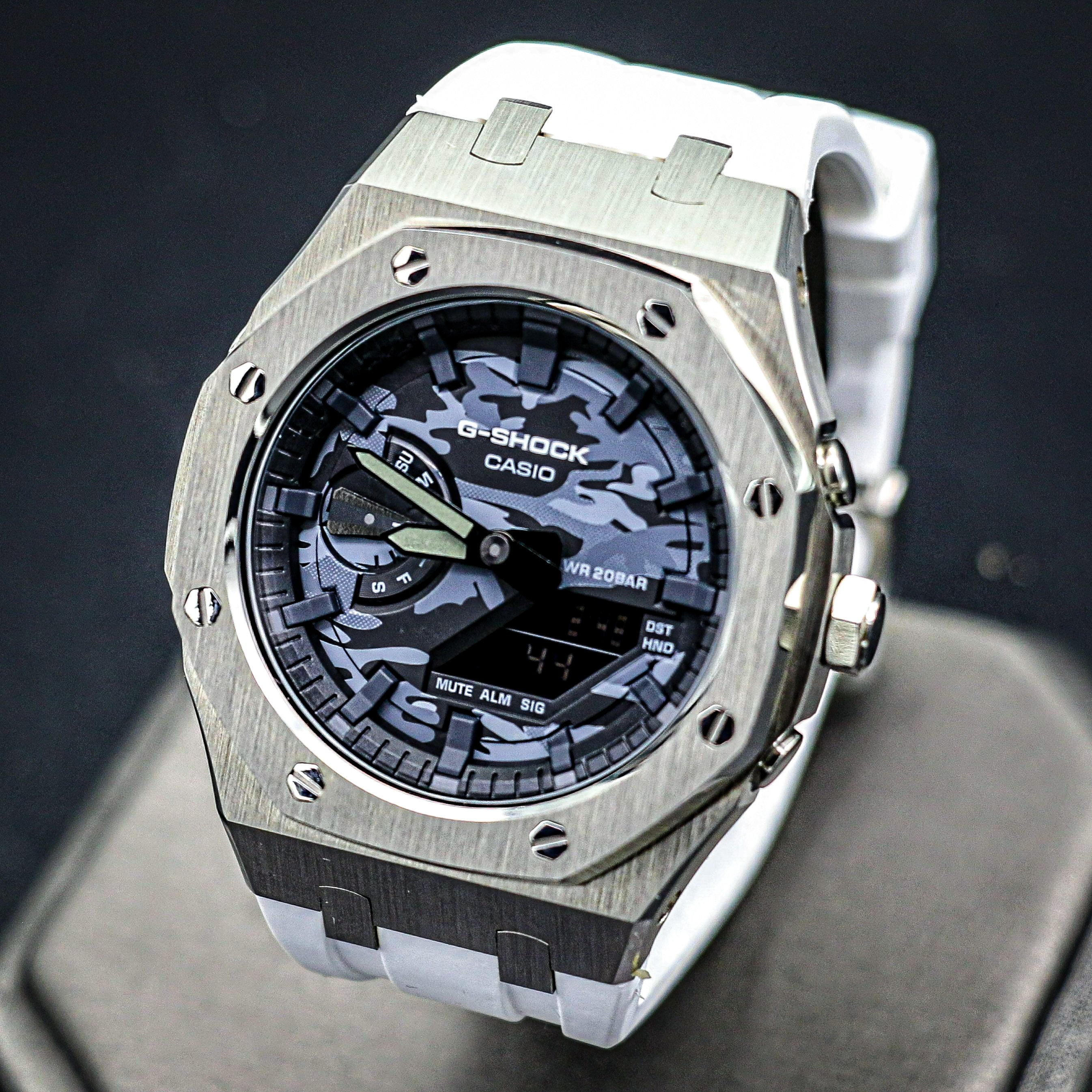 Brand-New! Custom Casio G-Shock! CASIO Oak Watch GA-2100CA 44mm - Image 3
